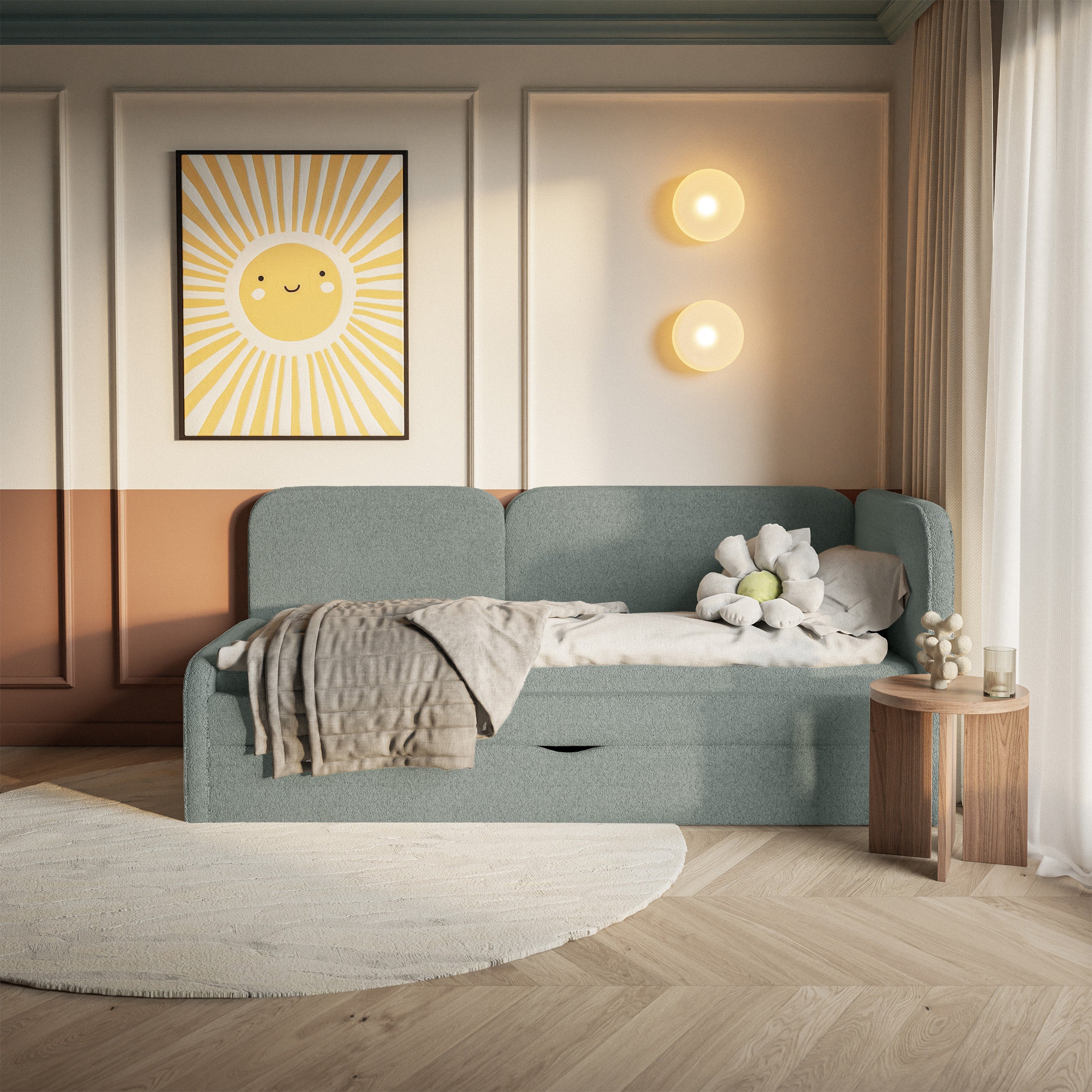 selsey-cuddy-jugendbett-90x200-cm-rechts-mit-matratze-und-stauraum-salbeigr-ner- image 3