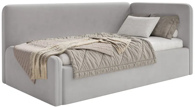 selsey-fanklo-jugendbett-90x200-cm-rechtsseitig-mit-matratze-und-stauraum-hellgr image 1