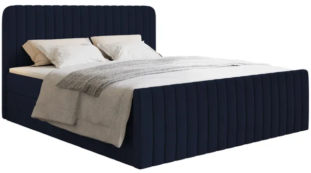 selsey-saliano-boxspring-kontinentalbett-200x200-cm-mit-stauraum-und-topper-mari image 1
