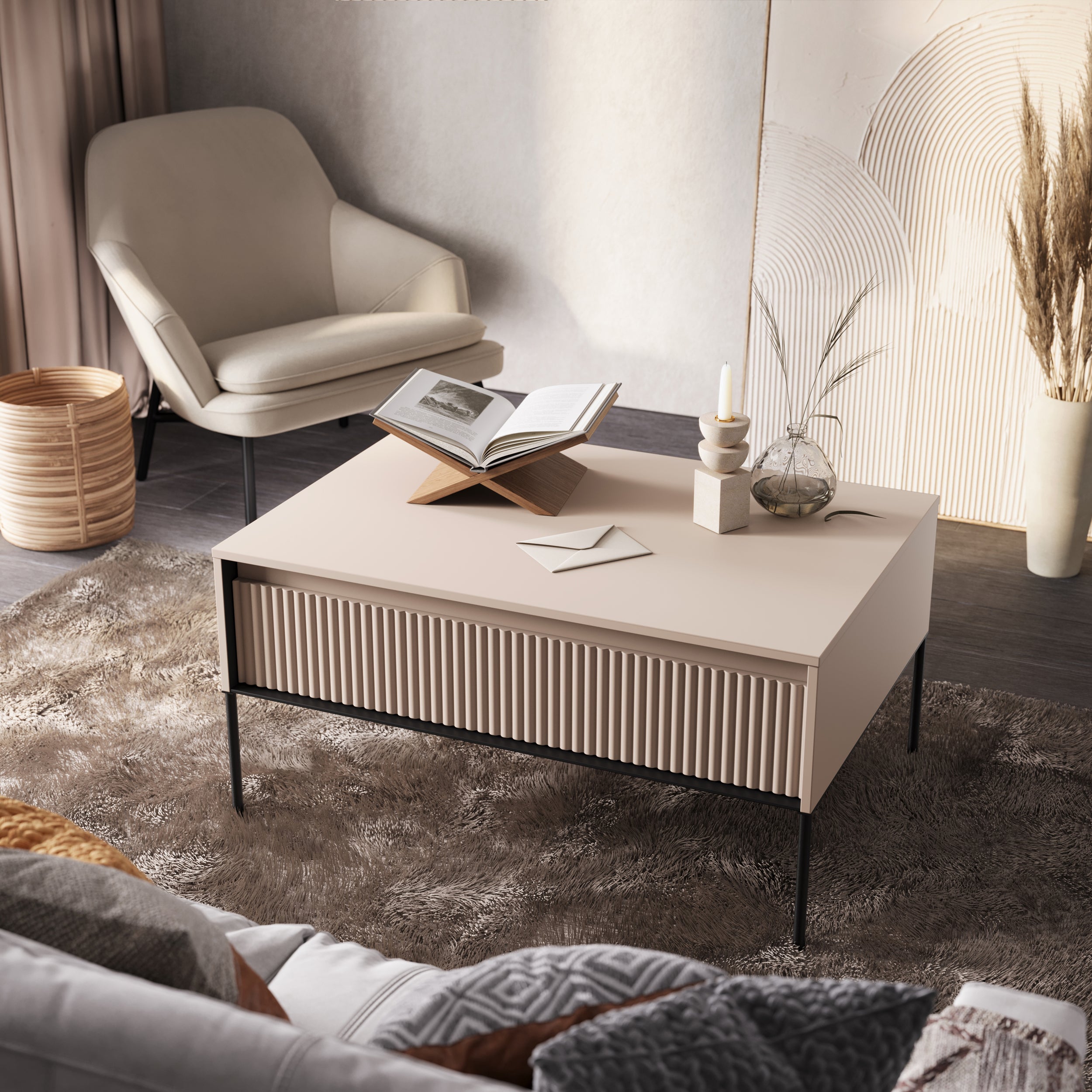selsey-trend-beistelltisch-100-cm-beige image 3