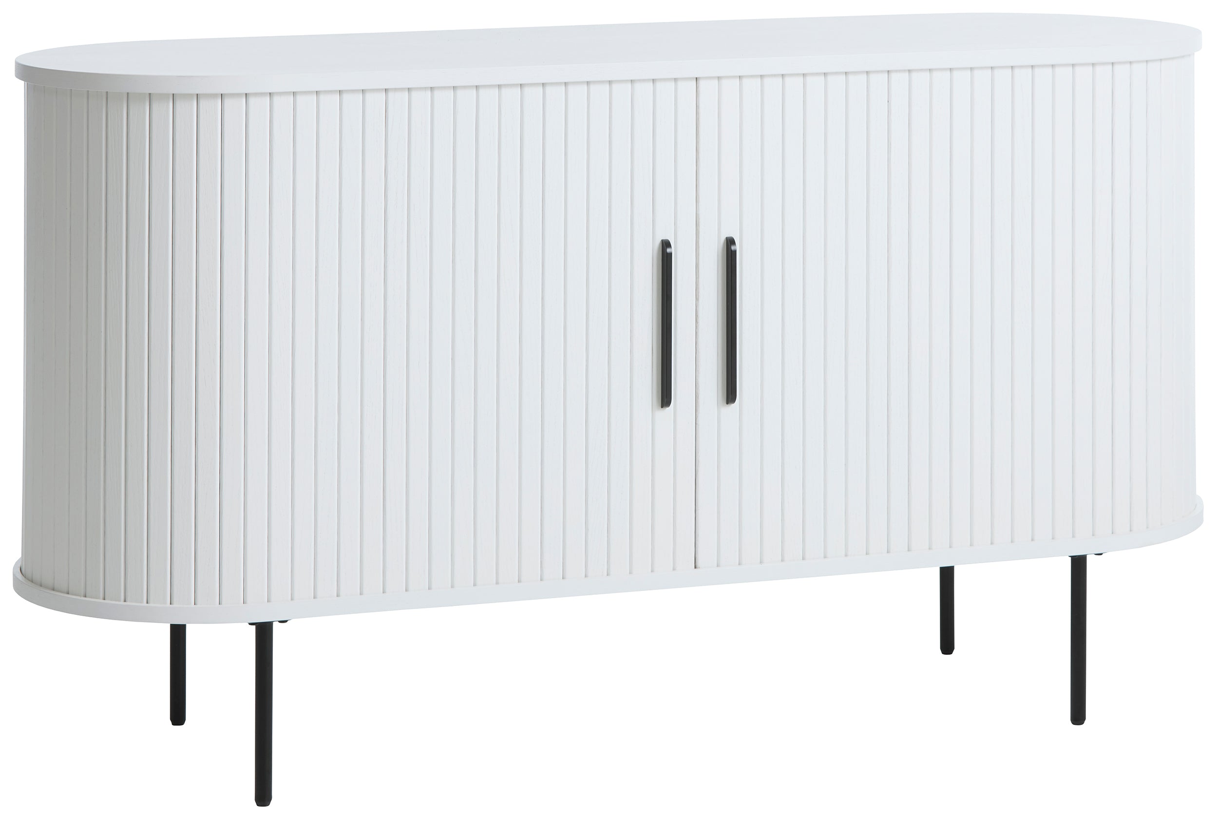 selsey-gativel-kommode-120-cm-wei-mit-lamellenfront-sideboard image 1