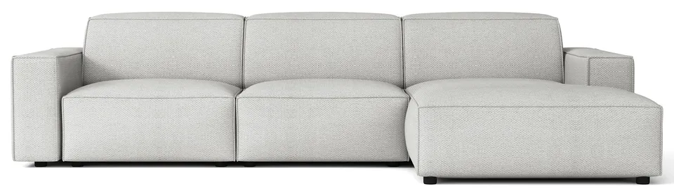 selsey-sellmo-modulares-ecksofa-l-form-rechts-hellgrauer-hydrophober-chenille image 1