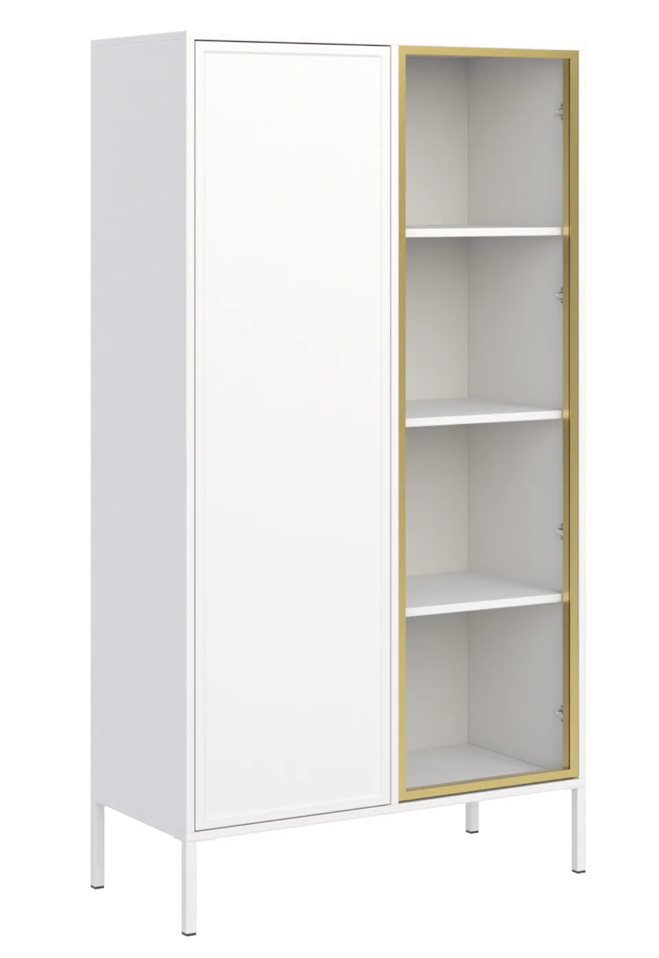 selsey-velveto-zweifl-geliger-schrank-mit-glasfront-90-cm-wei image 1