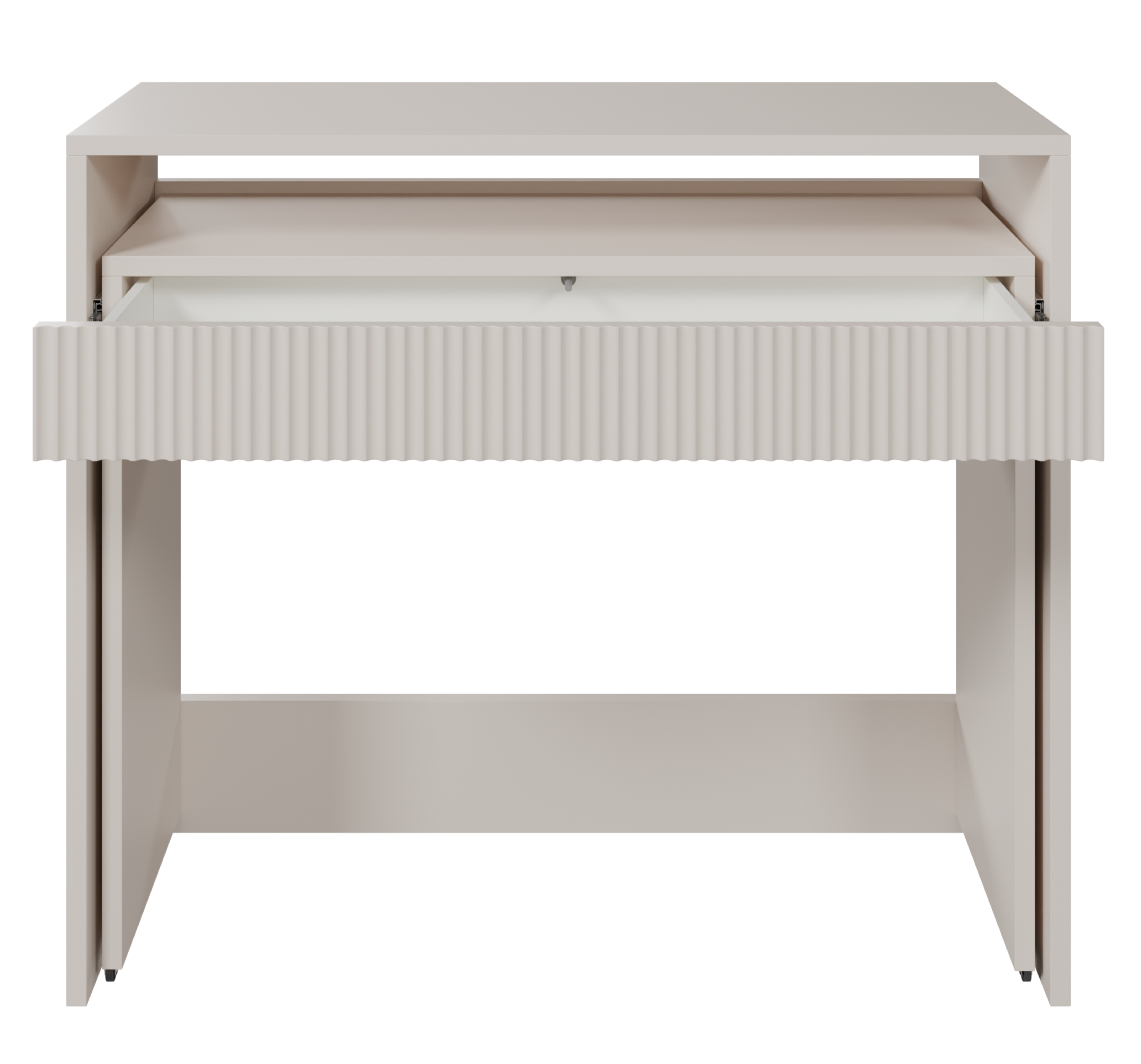 selsey-zoom-schreibtisch-ausziehbar-mit-schublade-rillenfront-98-cm-kaschmir image 7
