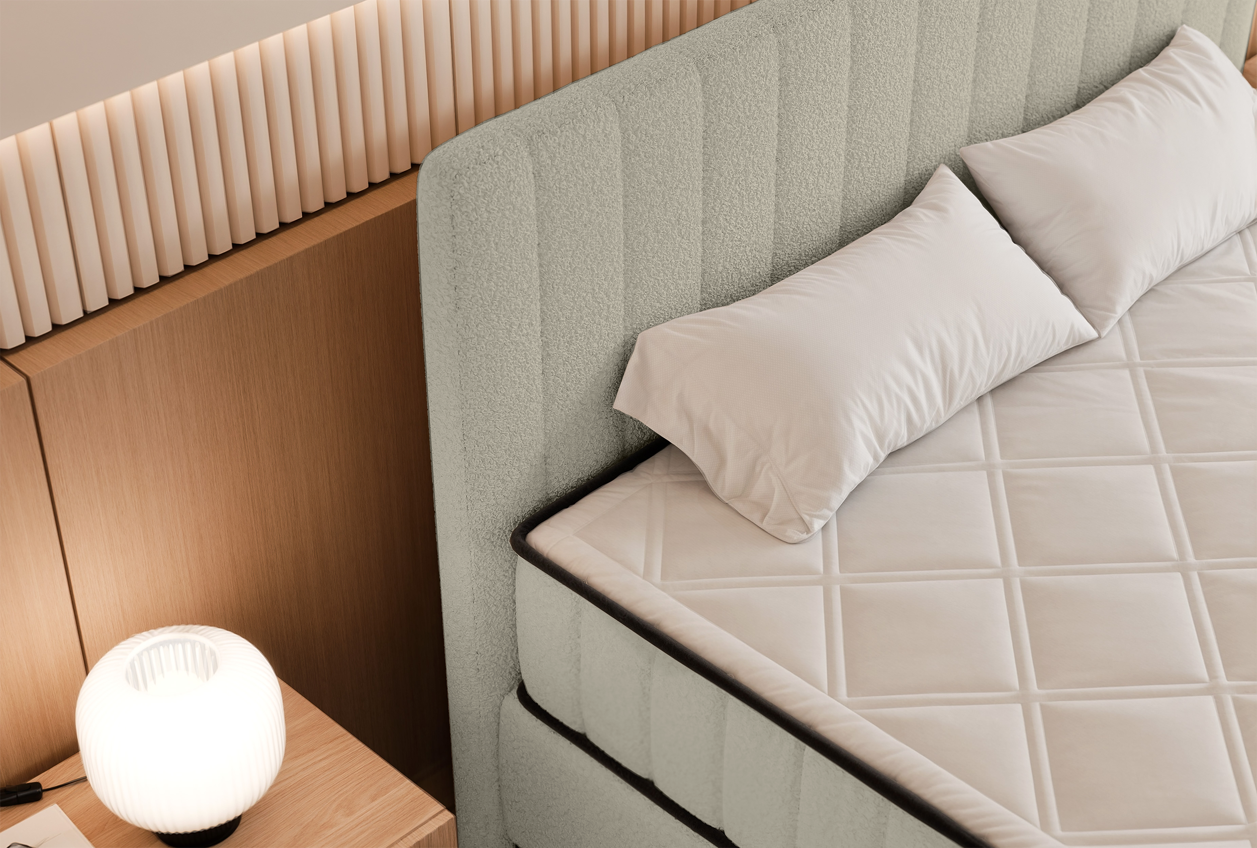 selsey-mufasso-kontinentales-bett-160x200-hellbeige-boucl-mit-stauraum image 5