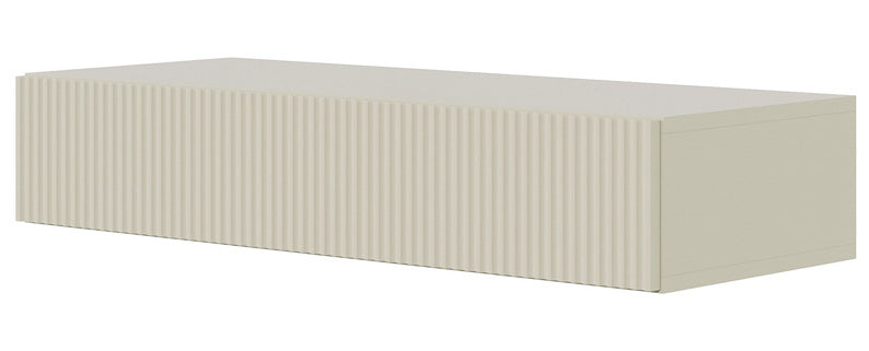 selsey-veldio-konsole-90-cm-h-ngend-mit-schublade-gefr-ste-front-grau-beige image 1