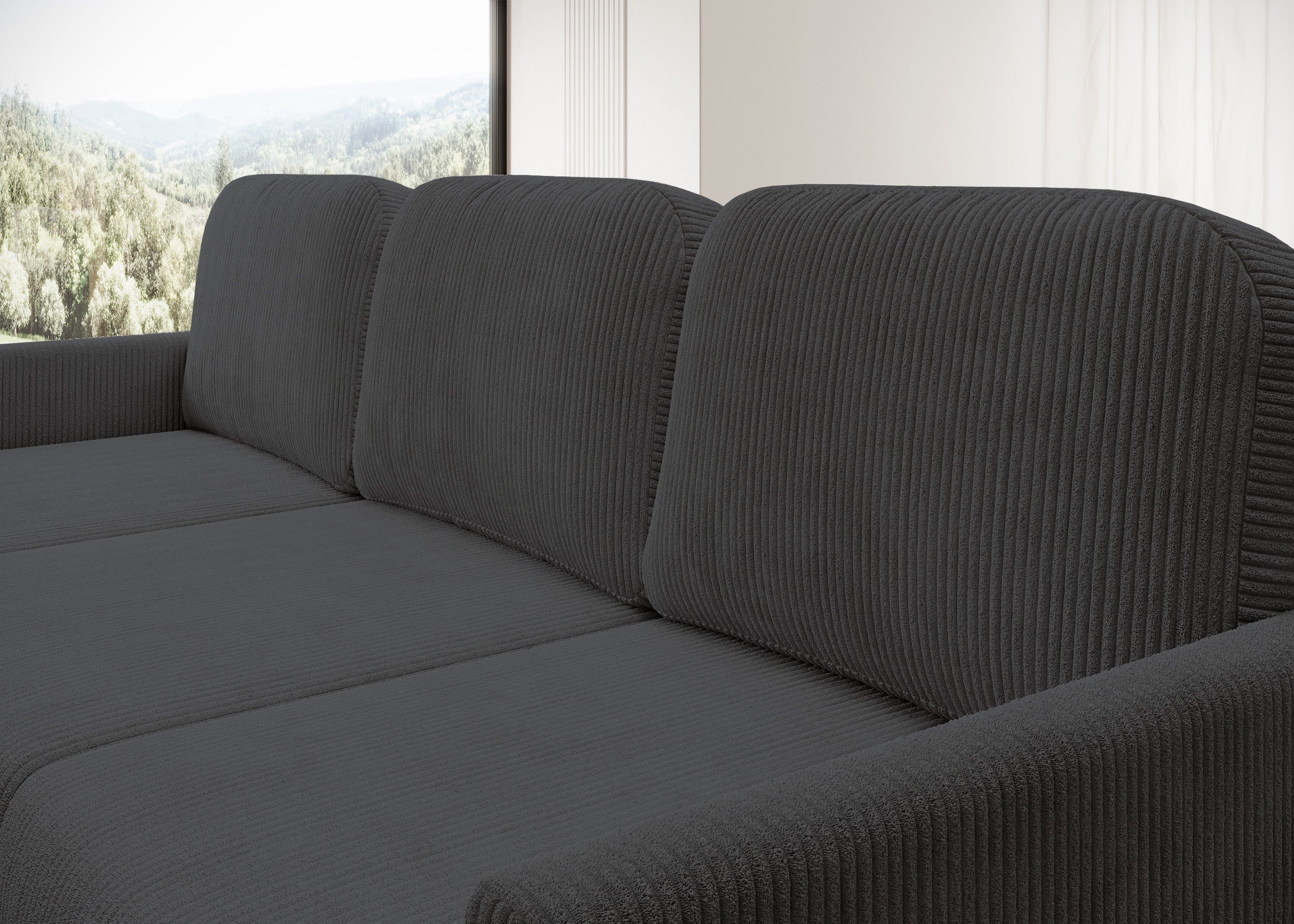 selsey-hamiel-ausziehbare-eckcouch-l-form-mit-stauraum-blau-grau-cord image 6
