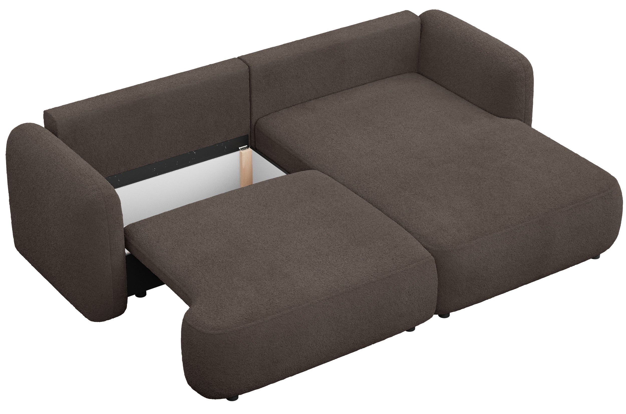 selsey-tvoya-ecksofa-l-rechts-mit-schlaffunktion-braunes-boucl image 4