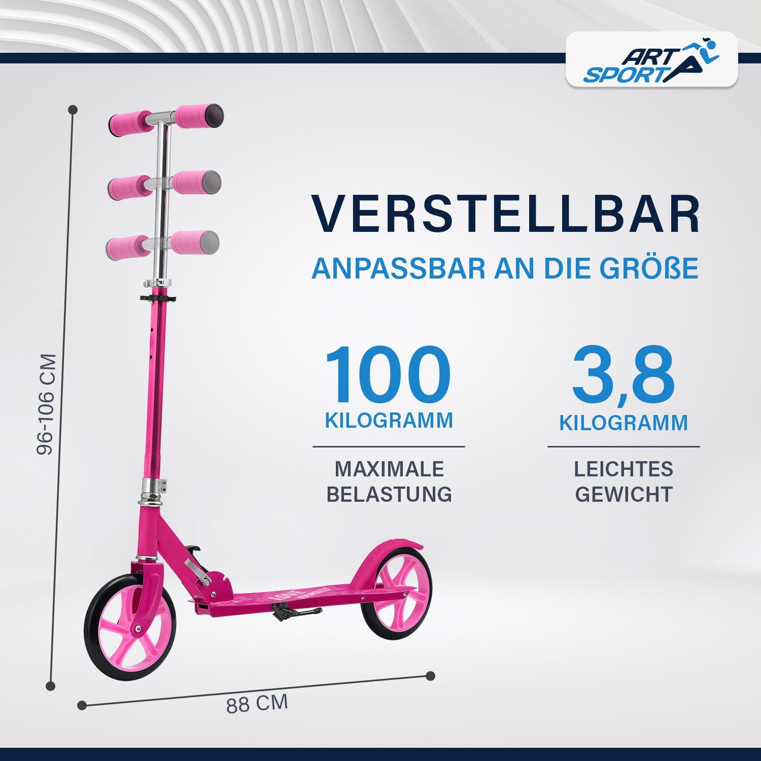 juskys-cityroller-girl-power-kinder-scooter-mit-tragegurt-und-big-wheel-r-dern image 3