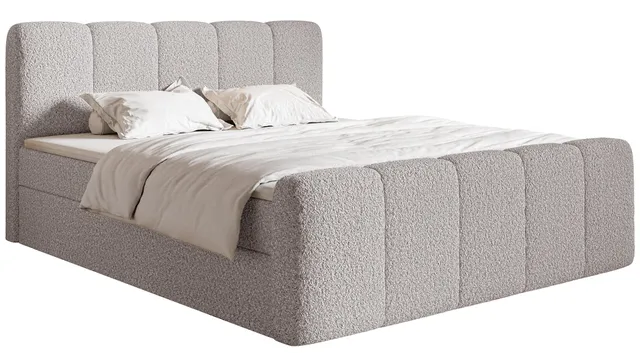 selsey-cloudy-ii-boxspringbett-160x200-cm-mit-stauraum-und-topper-grau-braunes-b image 1