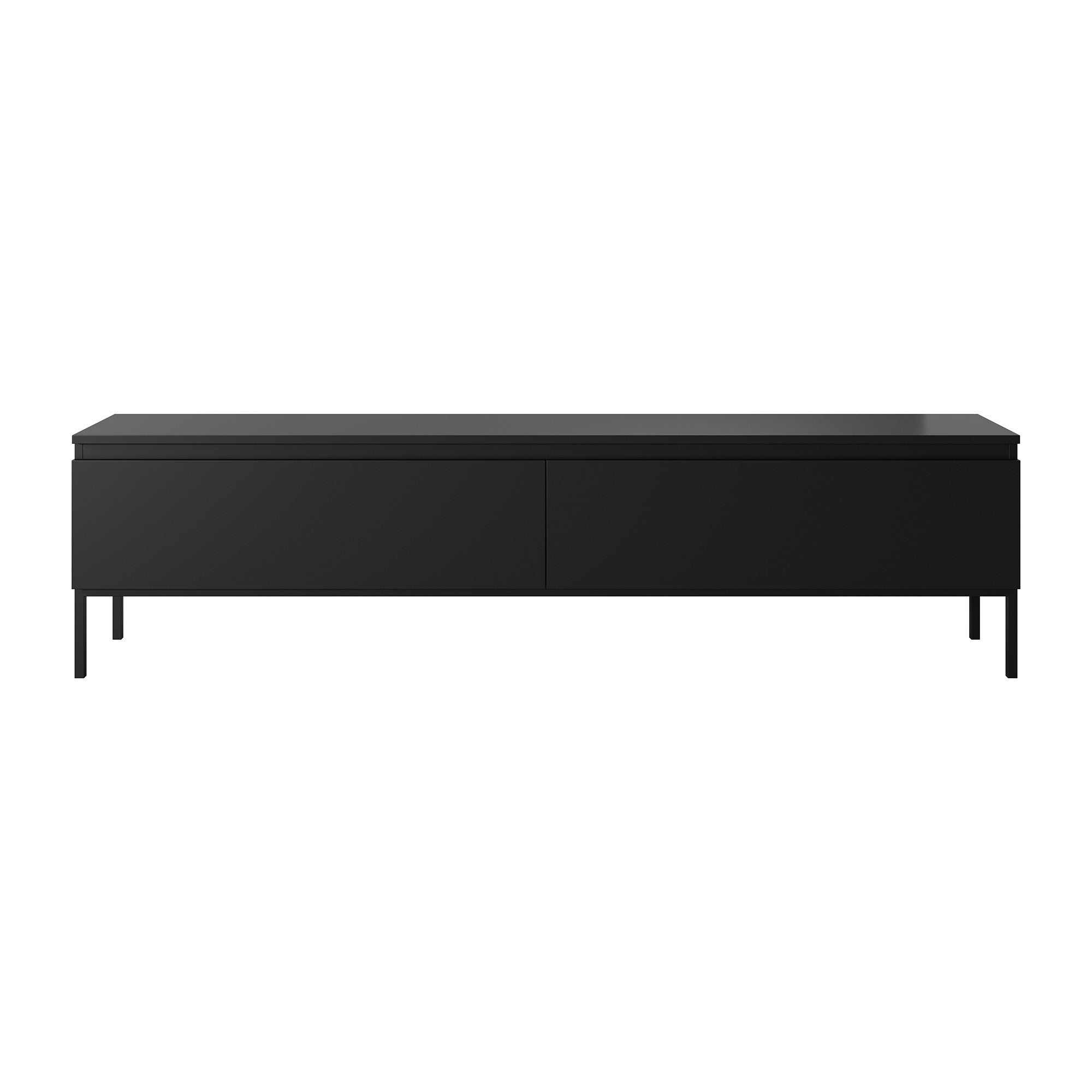 selsey-tv-schrank-bemmi-175-cm-schwarz-mit-schwarzen-beinen image 5
