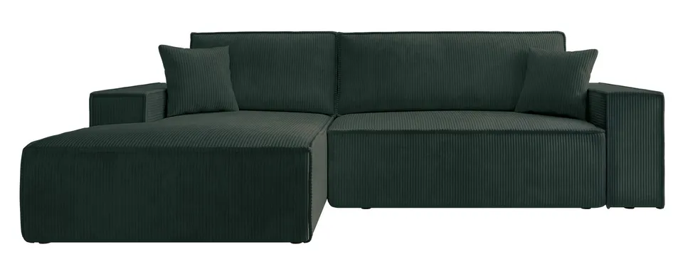selsey-farese-new-ecksofa-mit-schlaffunktion-l-form-links-mit-stauraum-gr-n-cord image 1
