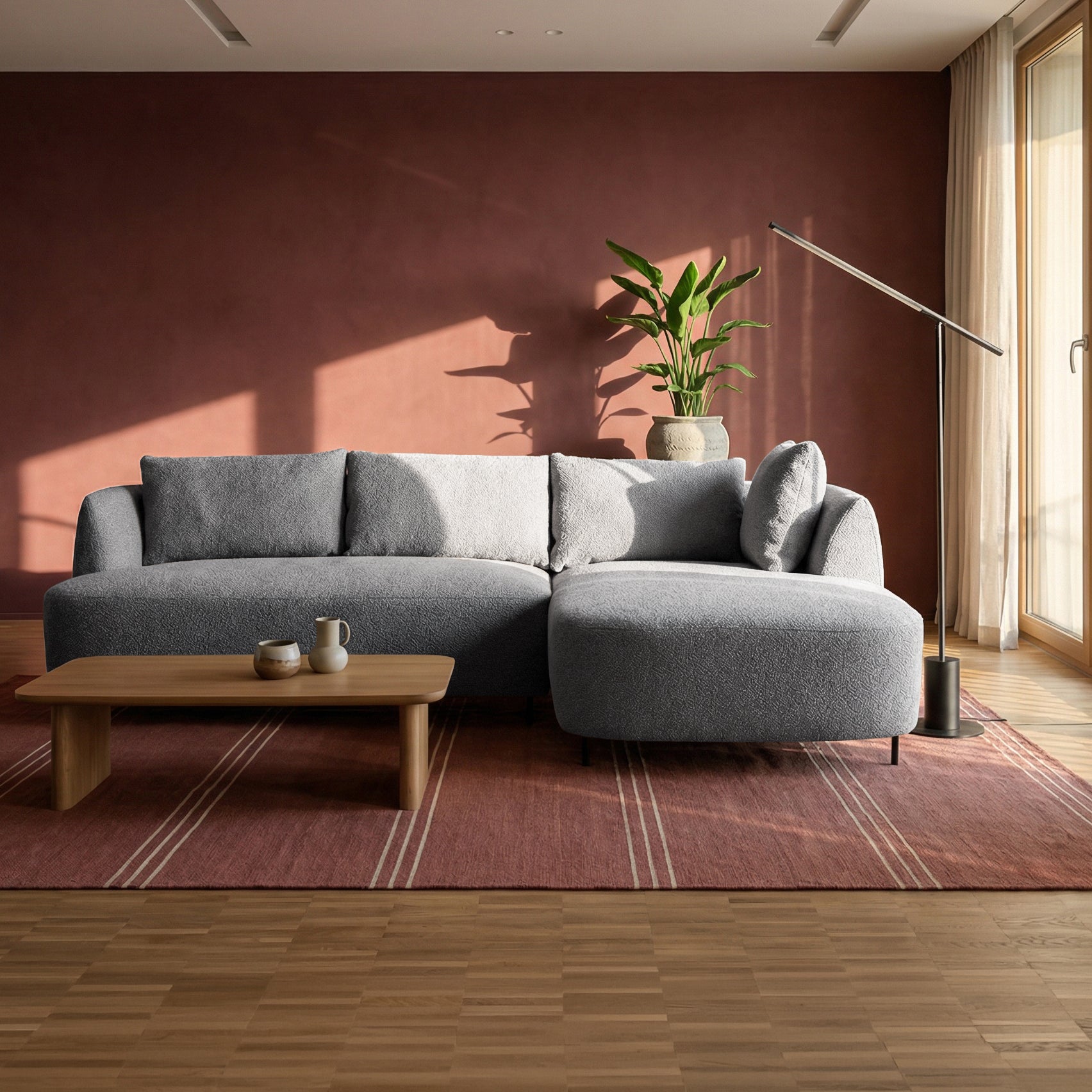 selsey-lanomi-modulares-ecksofa-l-f-rmig-rechtsseitig-grau-boucl image 2