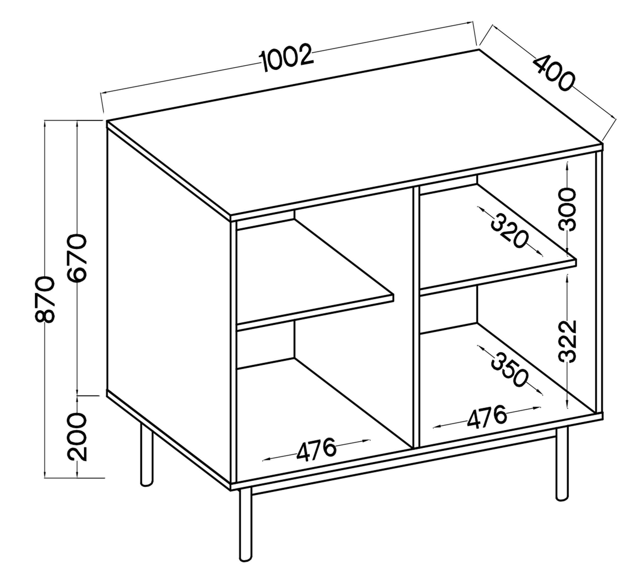 selsey-neksto-zweit-rige-kommode-100-cm-ge-lte-eiche-mit-leisten image 7