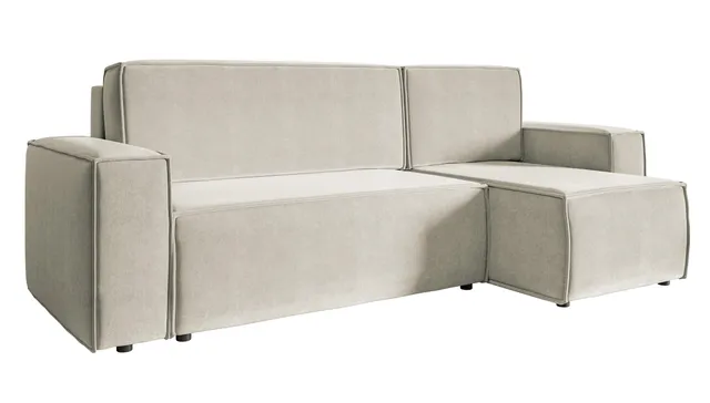selsey-copertino-ecksofa-mit-schlaffunktion-l-form-stauraum-hellbeiger-samt image 1