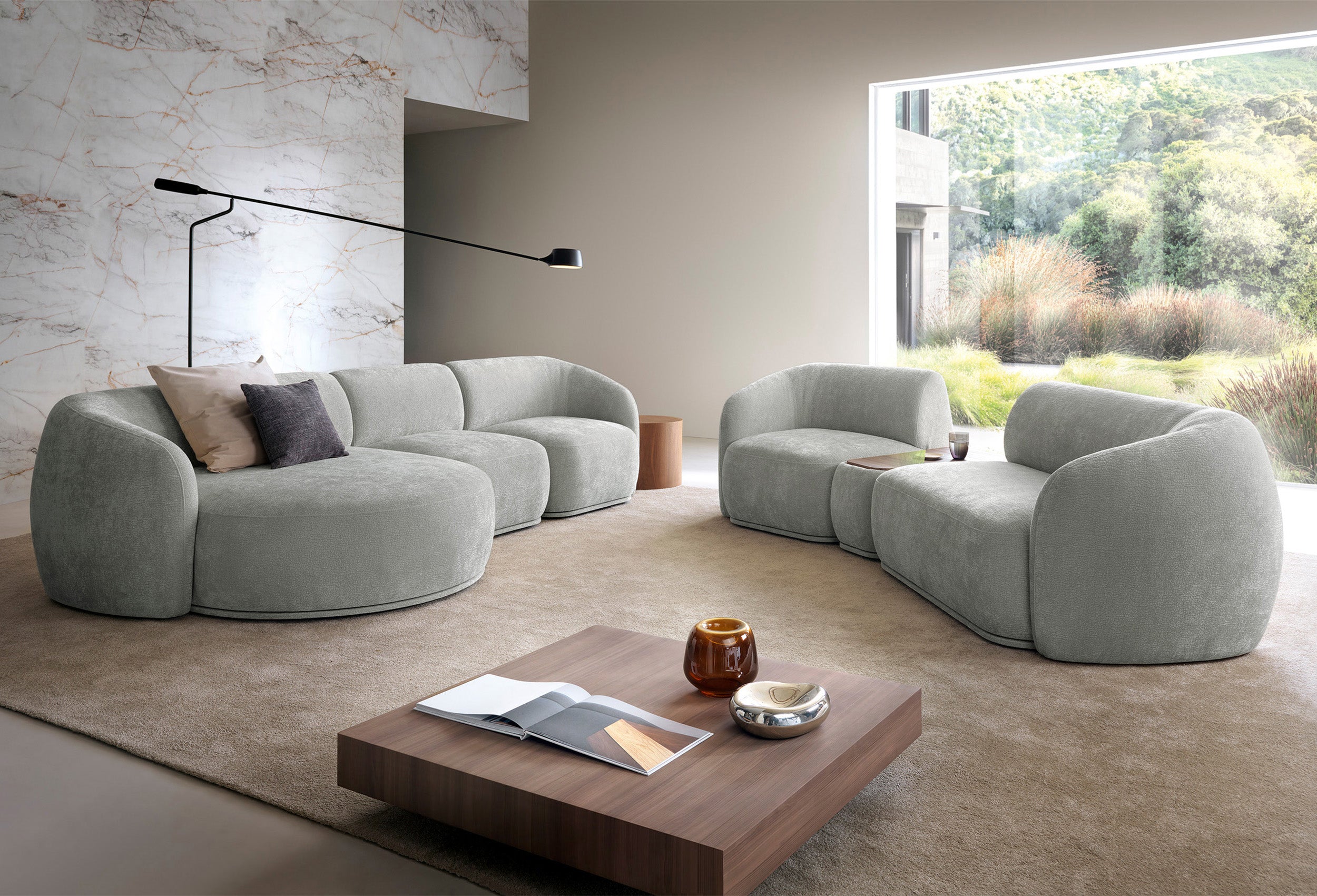 selsey-bommo-doppelmodul-rechts-modulares-sofaelement-grauer-chenille image 5