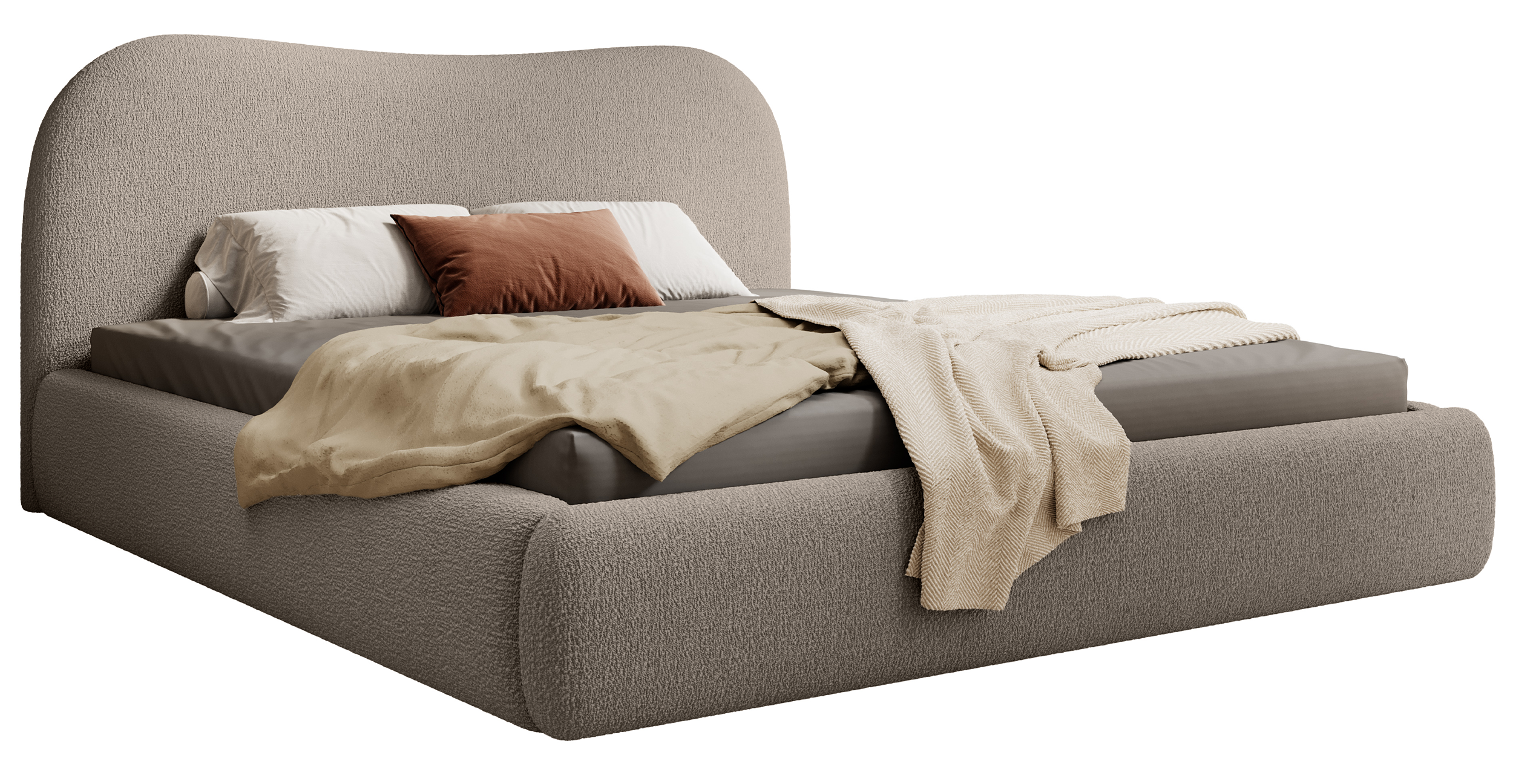 selsey-simsalo-polsterbett-180x200-cm-mit-stauraum-dunkelbeige-boucl image 1