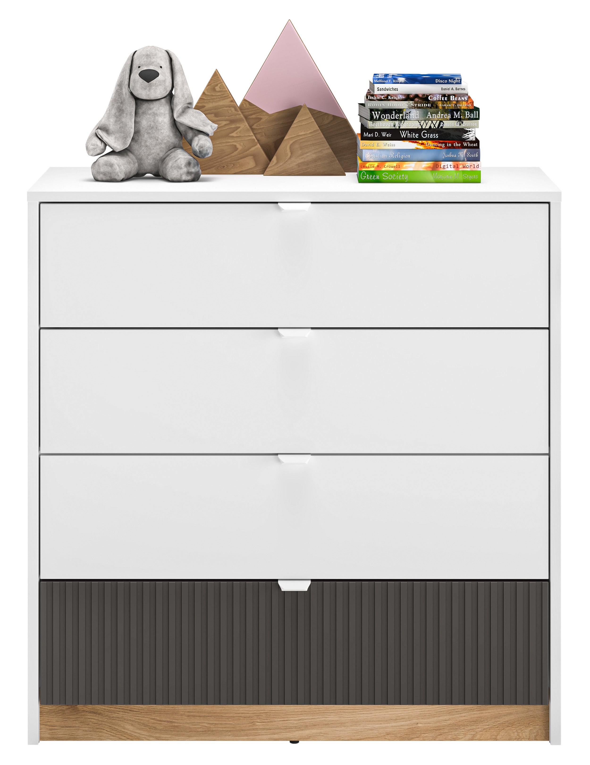 selsey-torino-kommode-82-cm-4-schubladen-eiche-honey-wei-graphit image 8