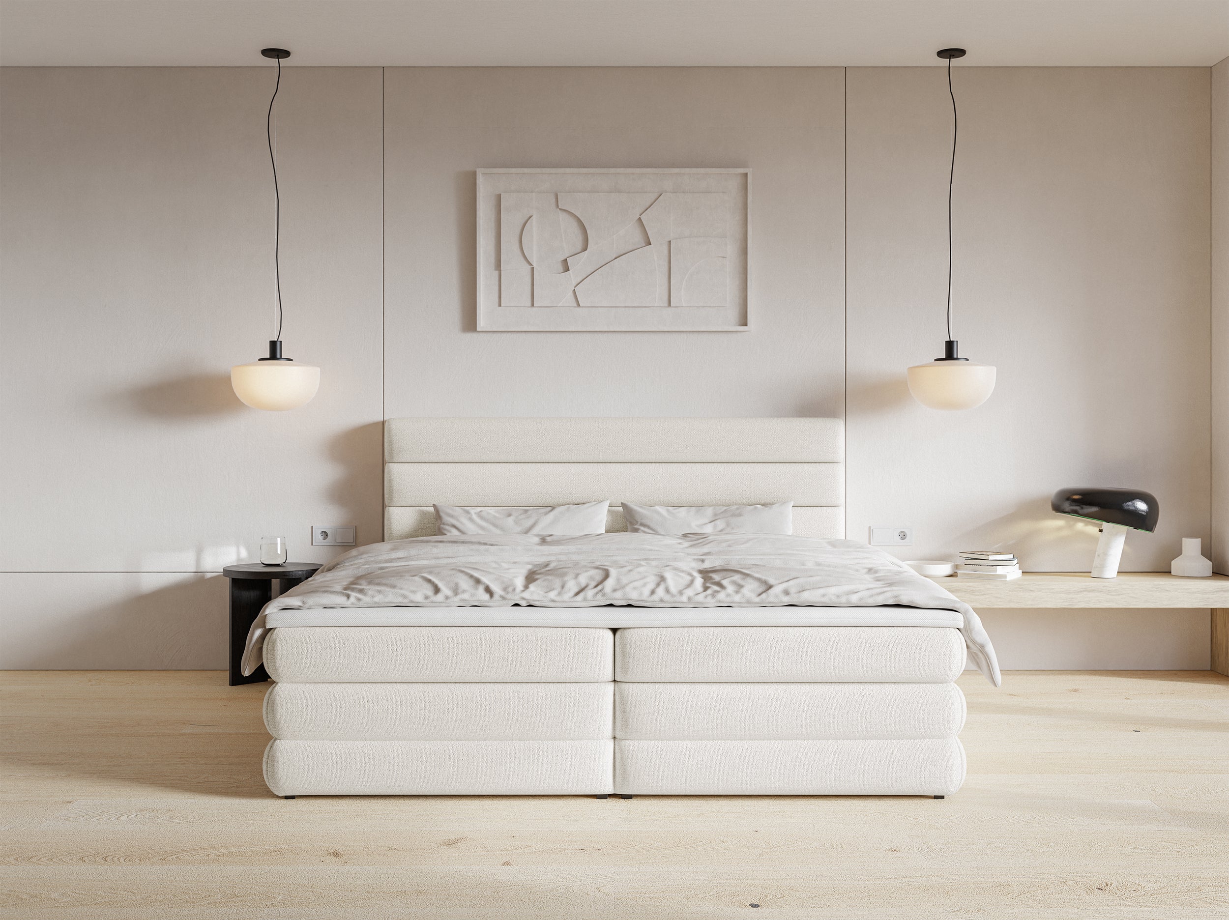 selsey-kontinentales-bett-alegre-140x200-cm-mit-topper-und-2-boxen-hellbeige-che image 3