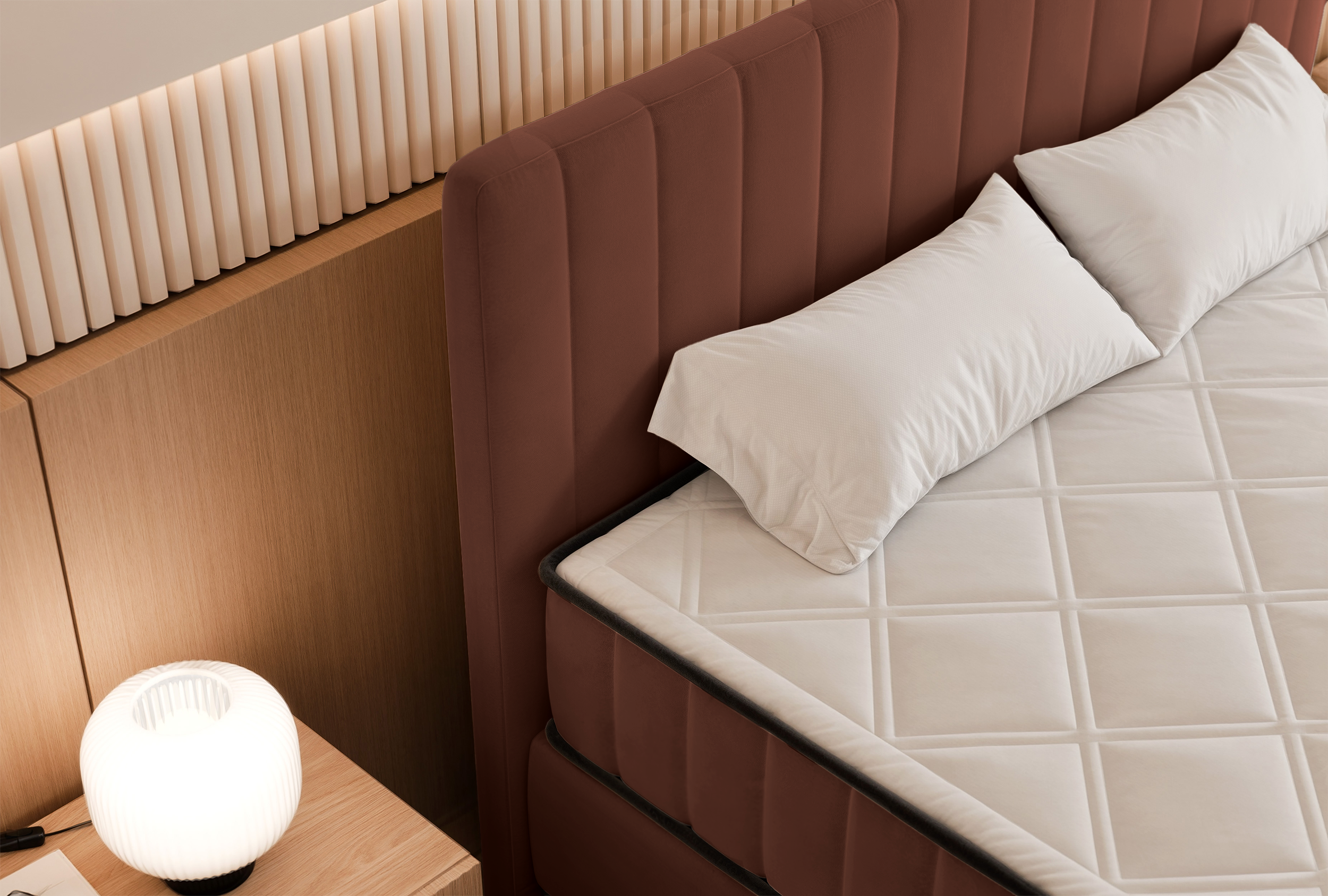 selsey-mufasso-kontinentales-bett-160x200-cm-mit-stauraum-kupfer-velours image 5
