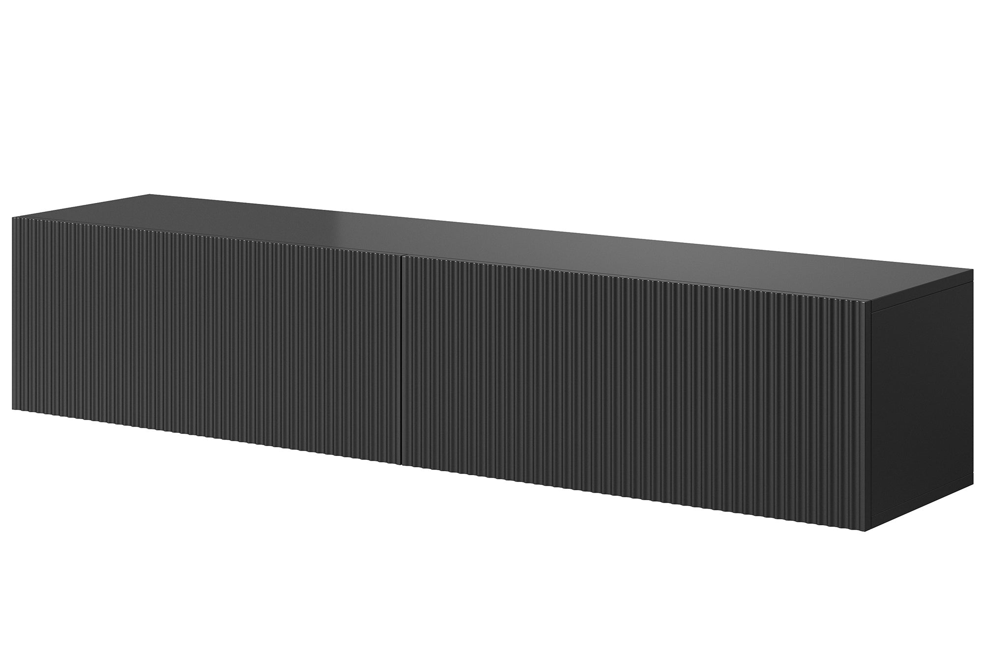 selsey-veldio-tv-schrank-h-ngend-140-cm-schwarz-mit-gefr-ster-front image 4