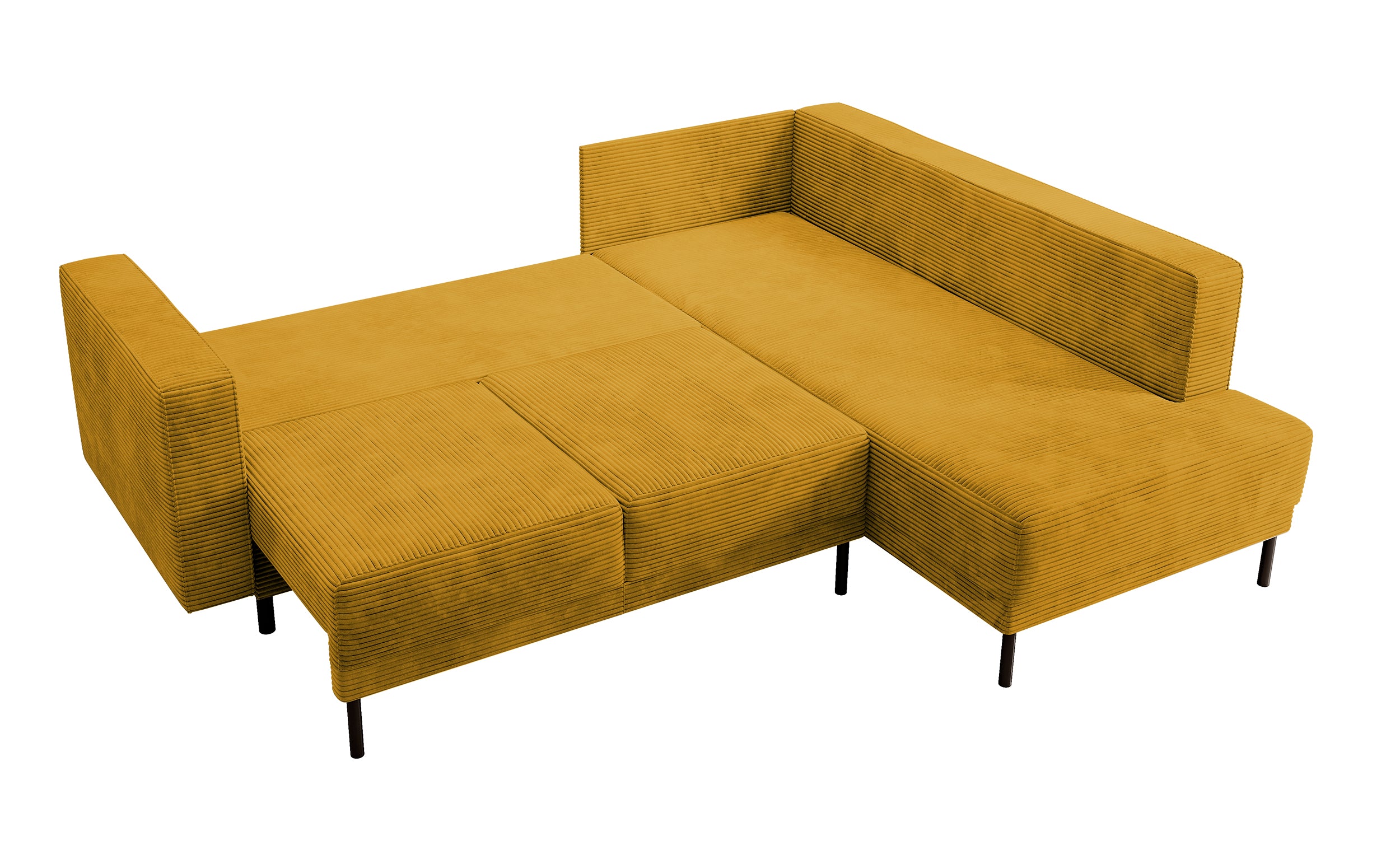 selsey-rodario-ecksofa-rechts-mit-schlaffunktion-und-bettkasten-senfgelber-cord image 6