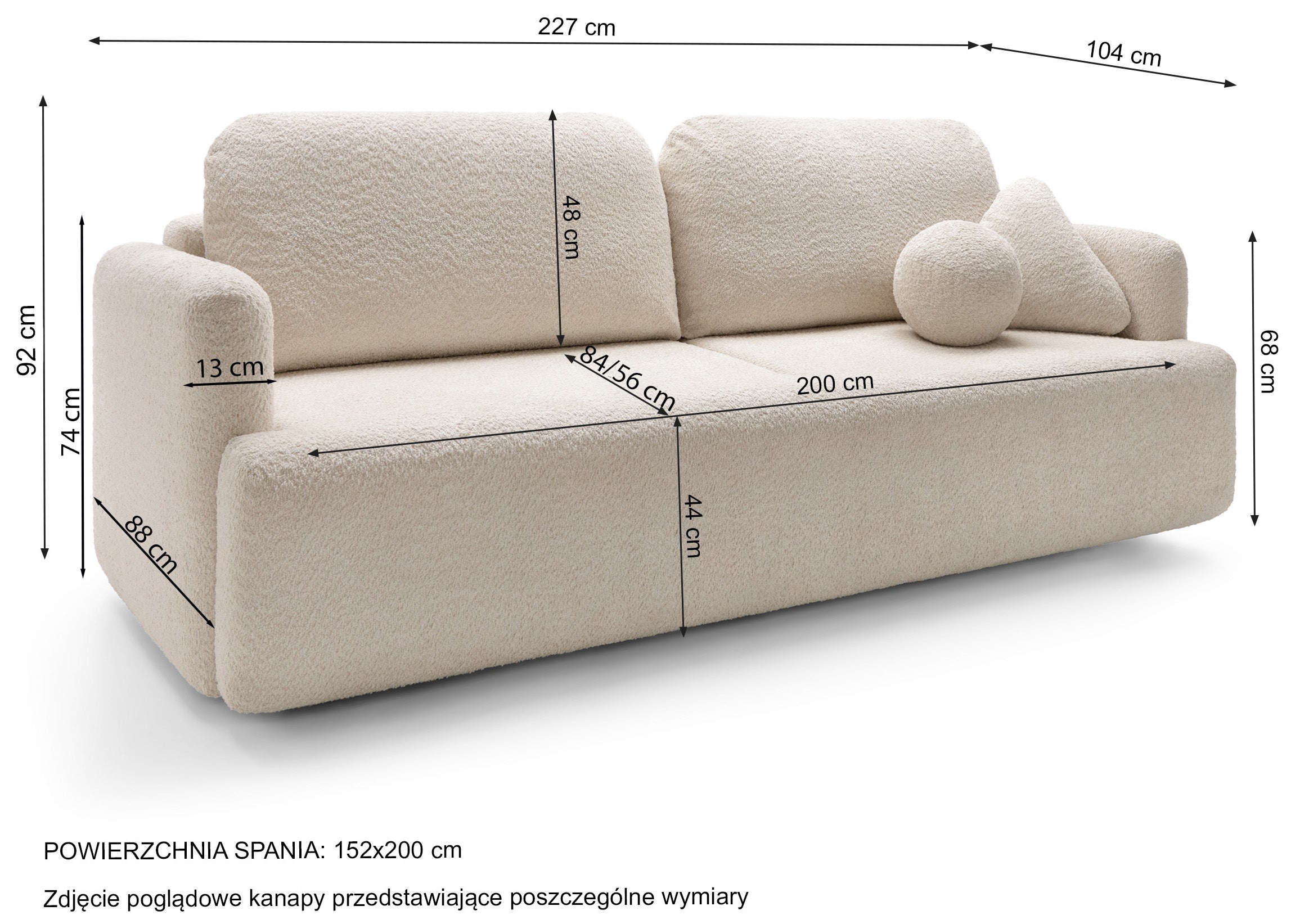 selsey-lambina-3-sitzer-ausklappbares-sofa-mit-stauraum-salbeigr-n-boucl image 7
