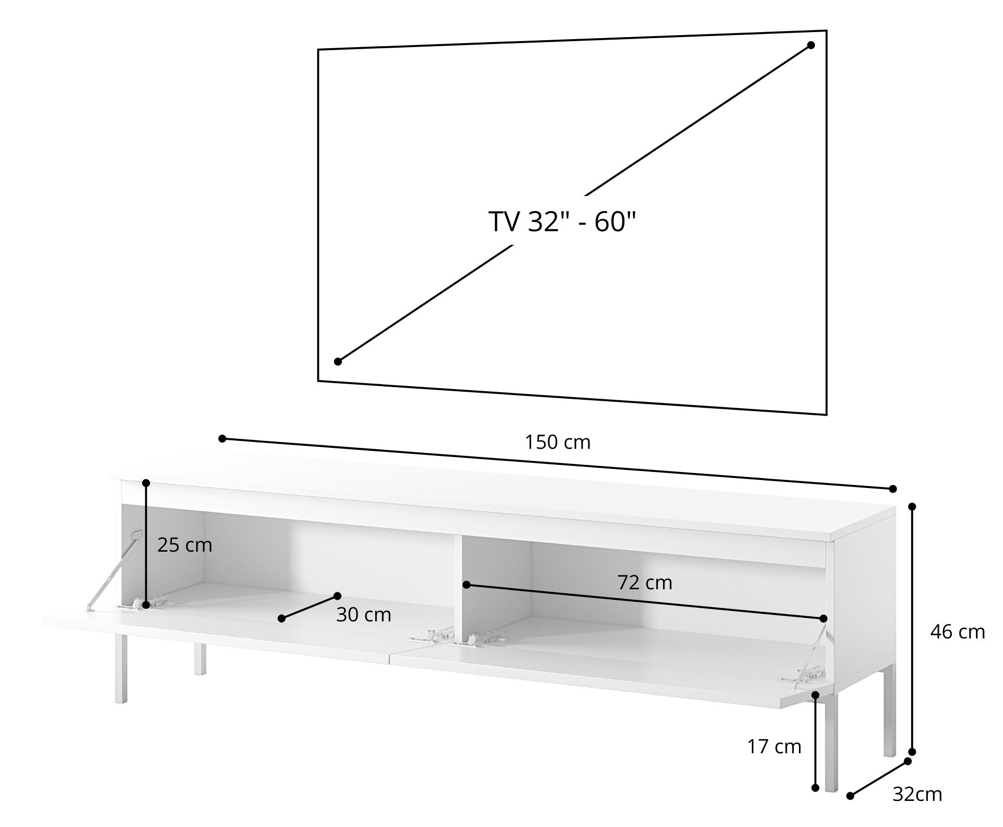 selsey-bemmi-tv-schrank-150-cm-dunkelgr-n-lowboard-eiche image 7