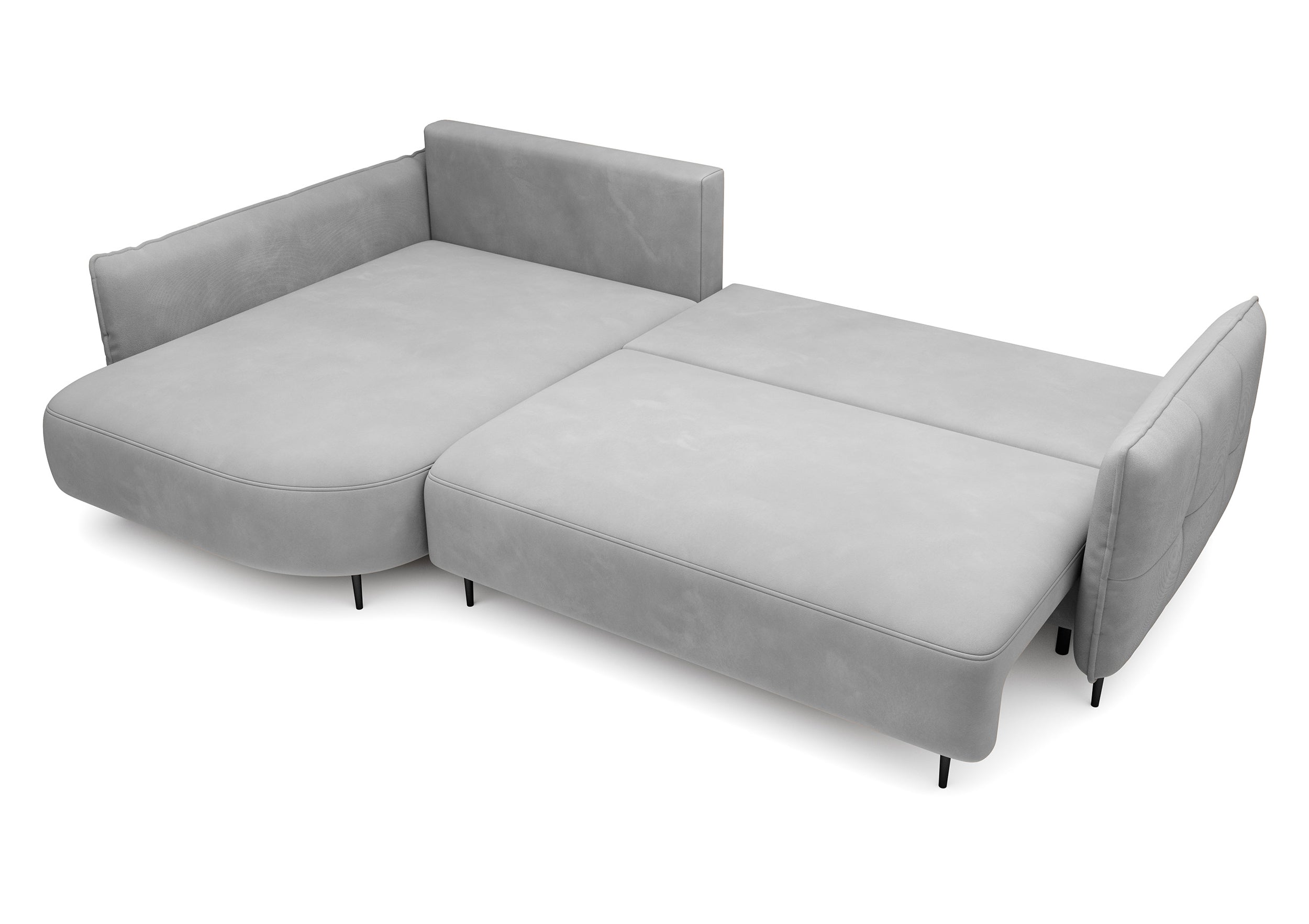 selsey-oblivio-ecksofa-l-links-mit-schlaffunktion-und-stauraum-grauer-samt image 4