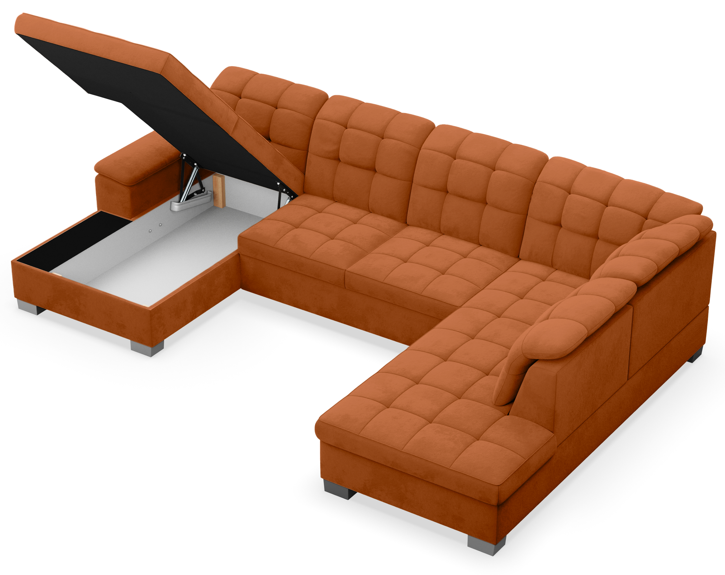 selsey-jamaal-ecksofa-mit-schlaffunktion-u-f-rmig-links-mit-stauraum-kupferfarbe image 6
