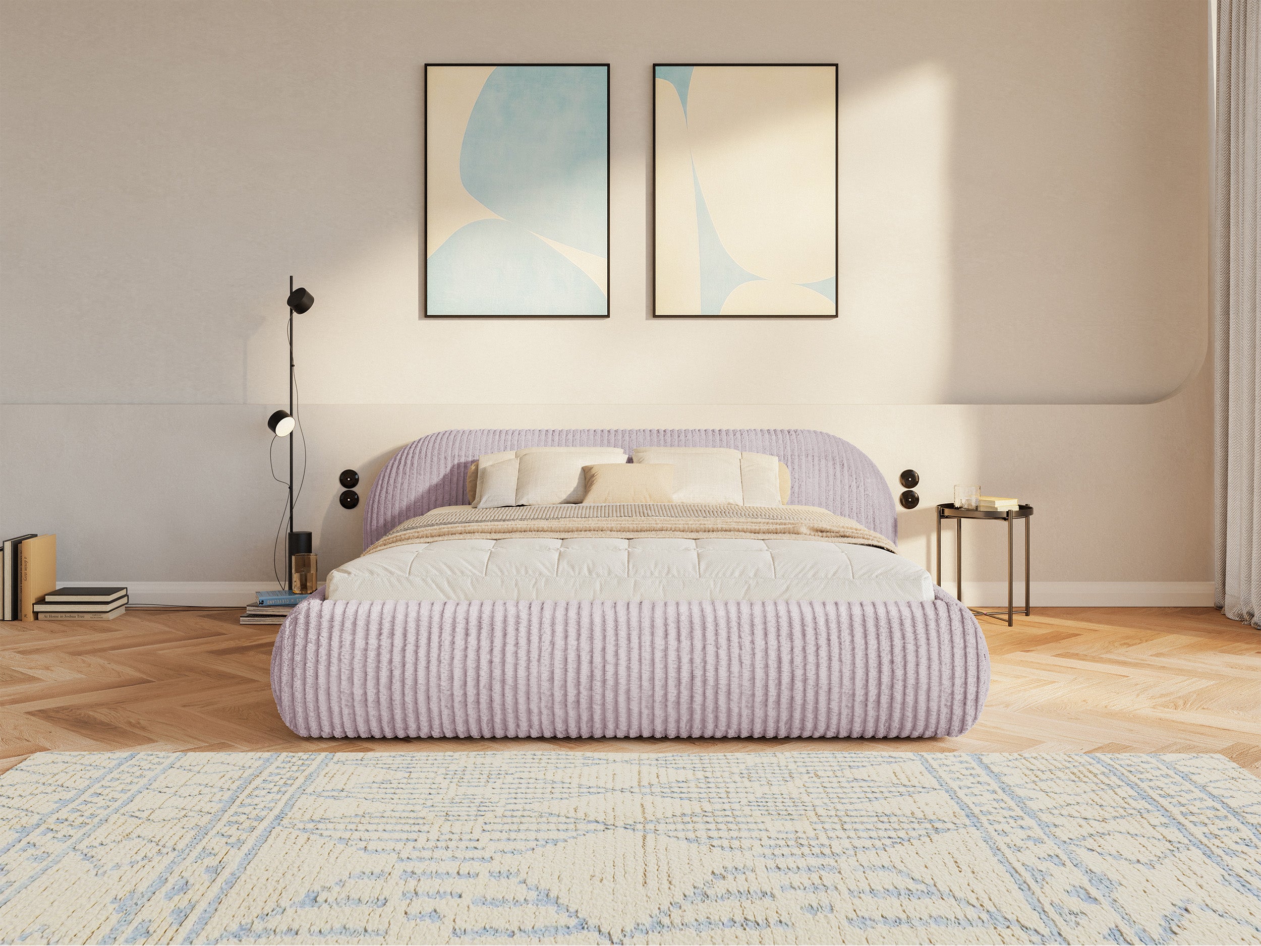 selsey-shels-low-polsterbett-160x200-cm-rosa-cord image 5