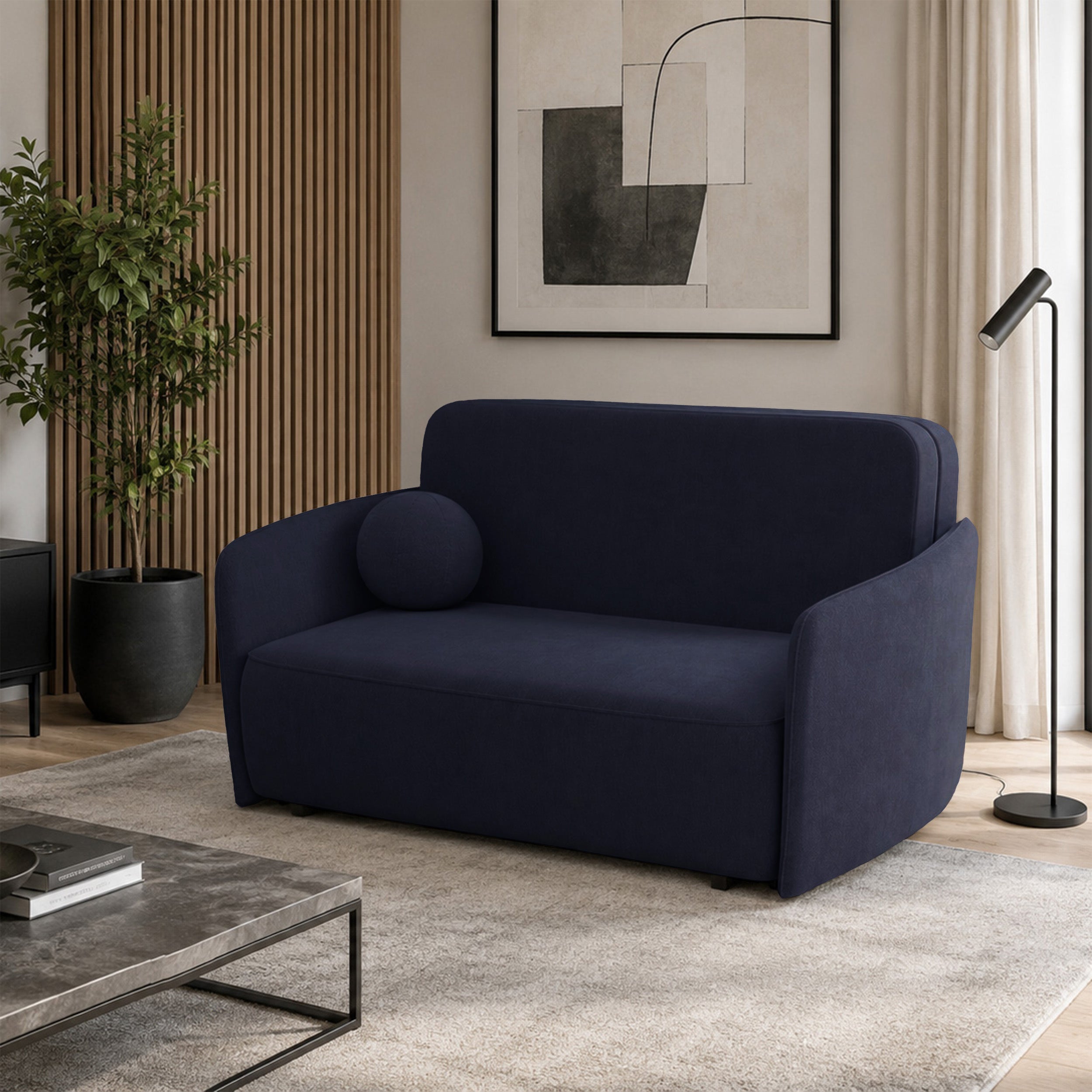 selsey-paxi-ausziehbares-zweisitzer-sofa-165-cm-marineblau-chenille-mit-stauraum image 2