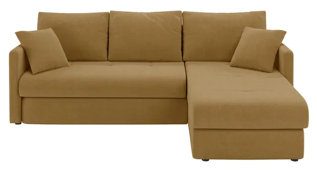 selsey-lorro-ecksofa-mit-schlaffunktion-l-form-universell-senfgelb-chenille-2x-s image 1