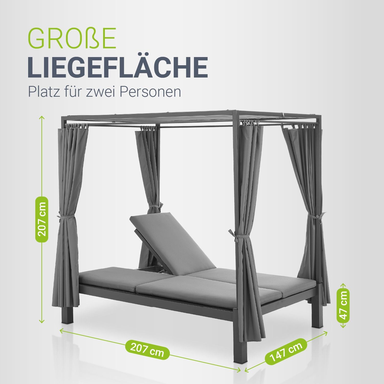 juskys-kreta-doppel-loungebett-140x200-cm-mit-dach-und-vorh-ngen-grau image 4