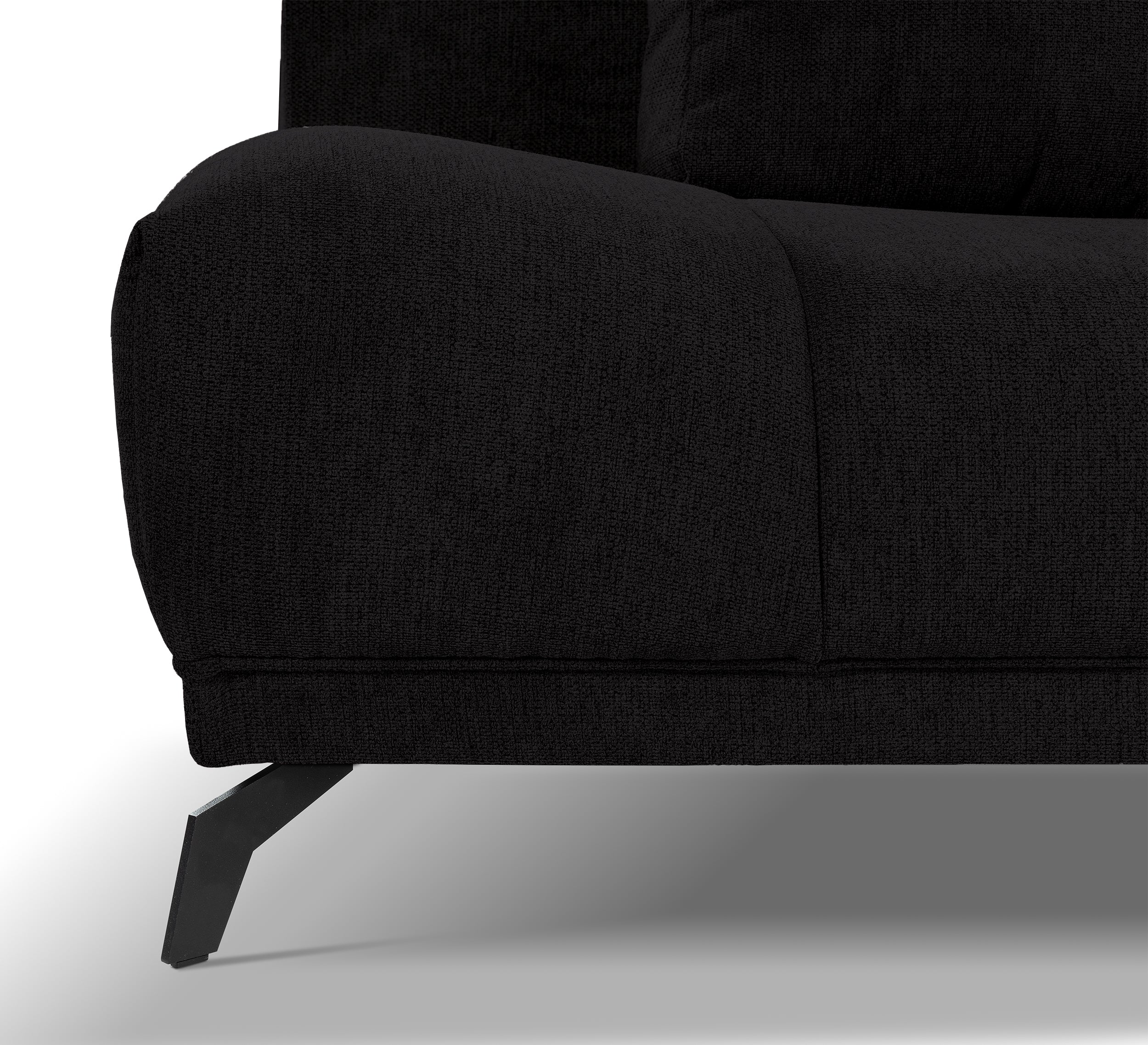 selsey-felipe-ecksofa-mit-schlaffunktion-l-form-rechts-schwarzer-chenille image 5