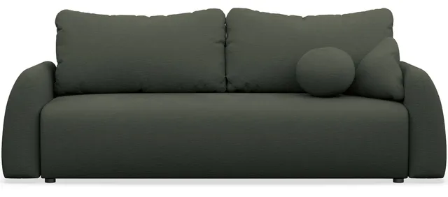 selsey-nubelle-3-sitzer-schlafsofa-ausklappbar-dunkelgr-ner-hydrophober-chenille image 1