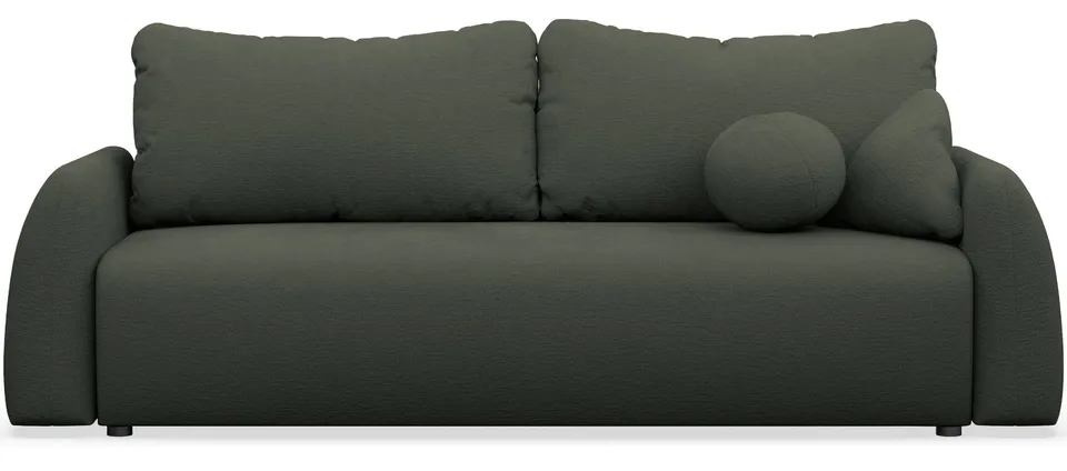 selsey-nubelle-3-sitzer-schlafsofa-ausklappbar-dunkelgr-ner-hydrophober-chenille image 1