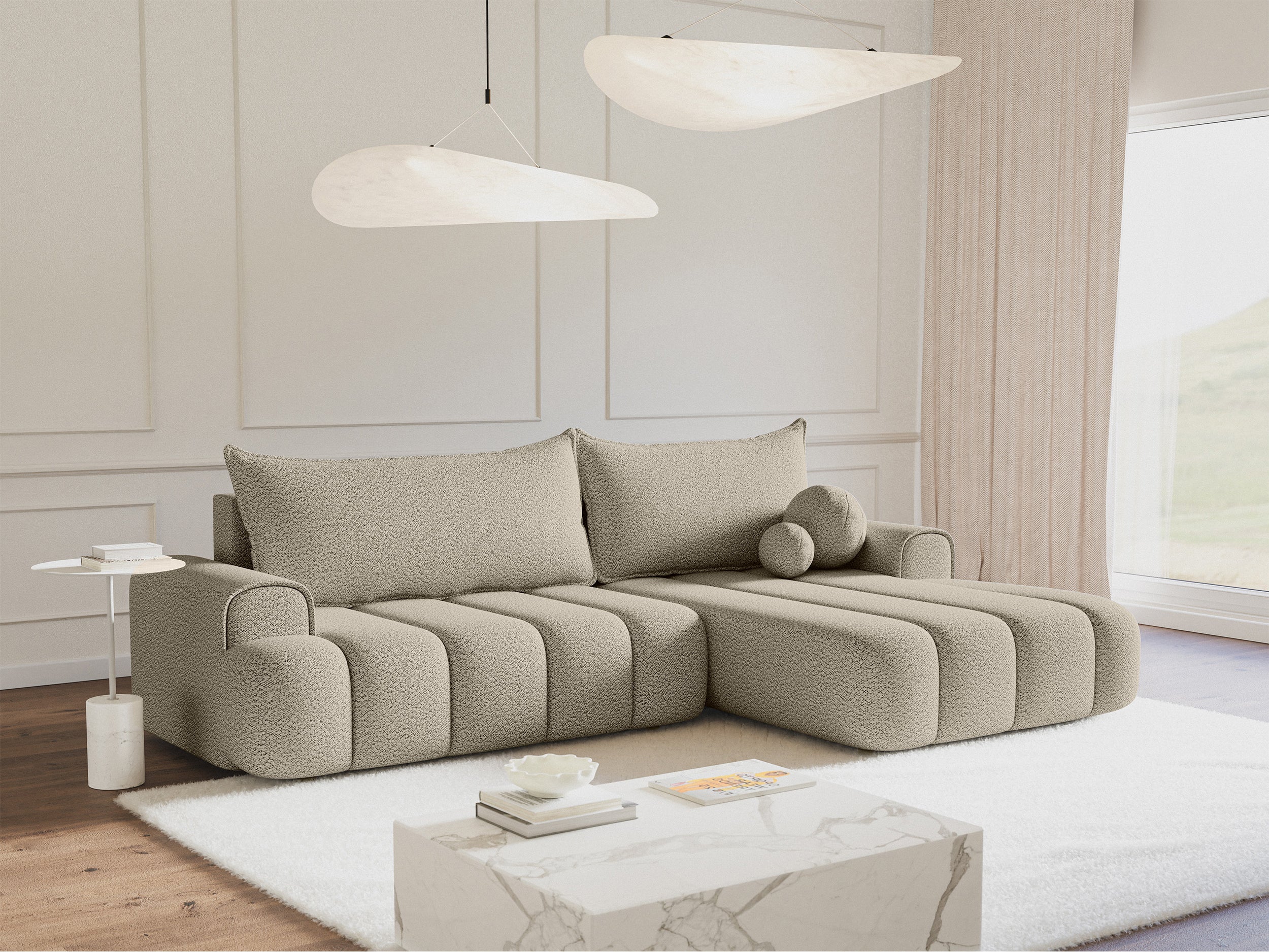 selsey-ecksofa-dandelino-l-f-rmig-rechts-mit-schlaffunktion-und-stauraum-hellbei image 3