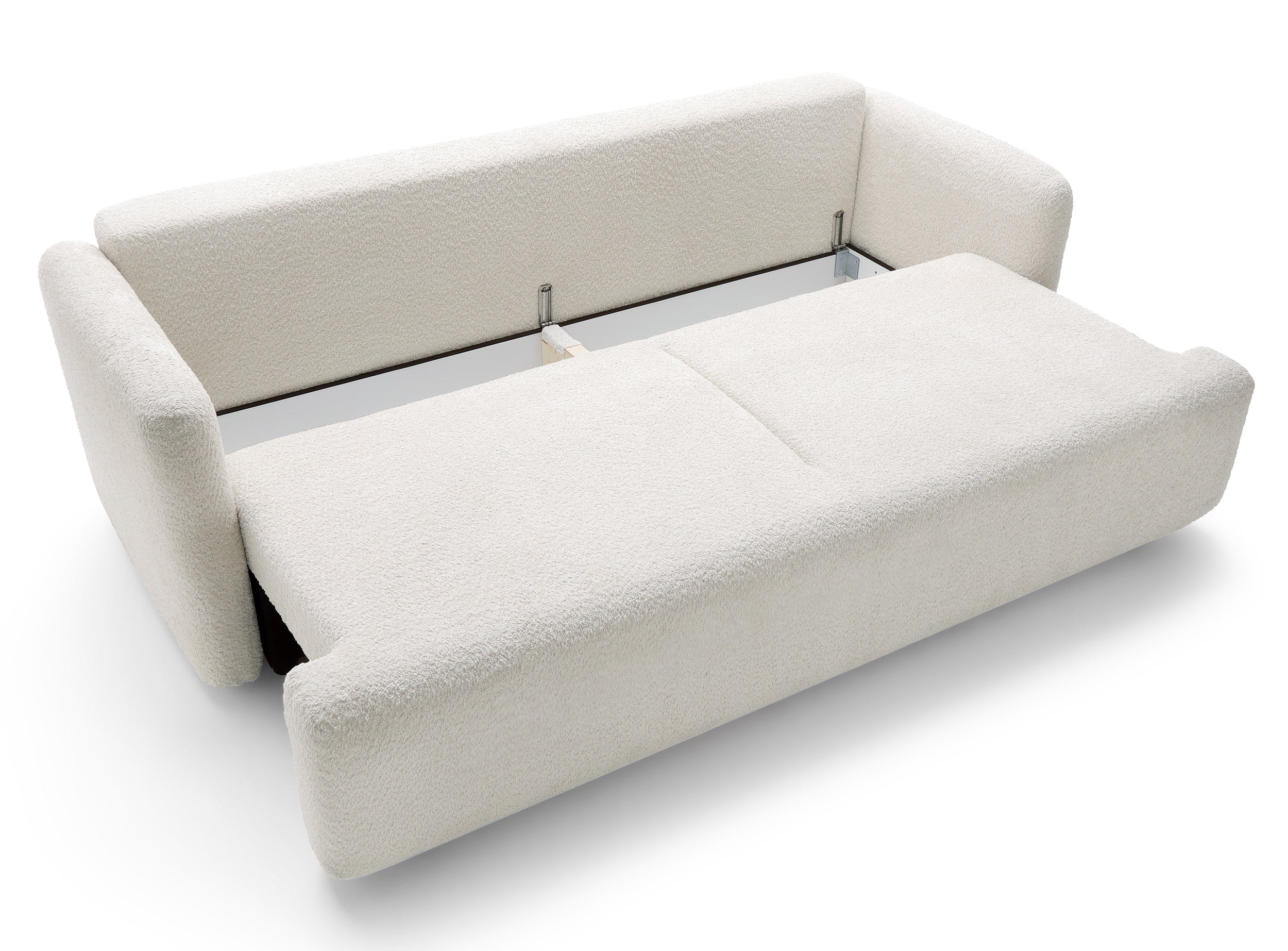 selsey-lambina-dreisitziges-ausklappbares-sofa-mit-stauraum-cremefarbenes-boucl image 4
