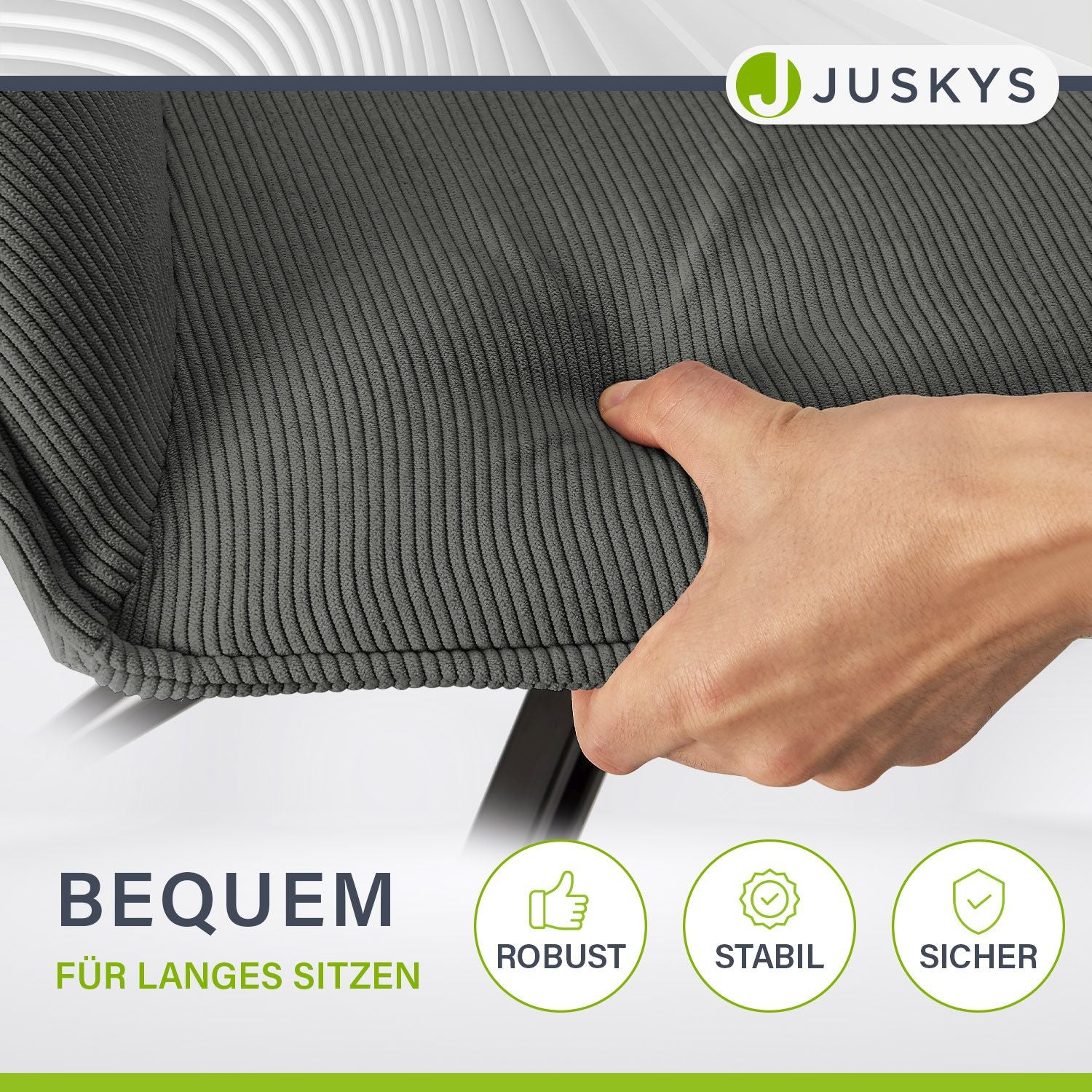 juskys-drehstuhl-clyde-mit-cord-polster-drehstuhl-f-r-esszimmer image 7