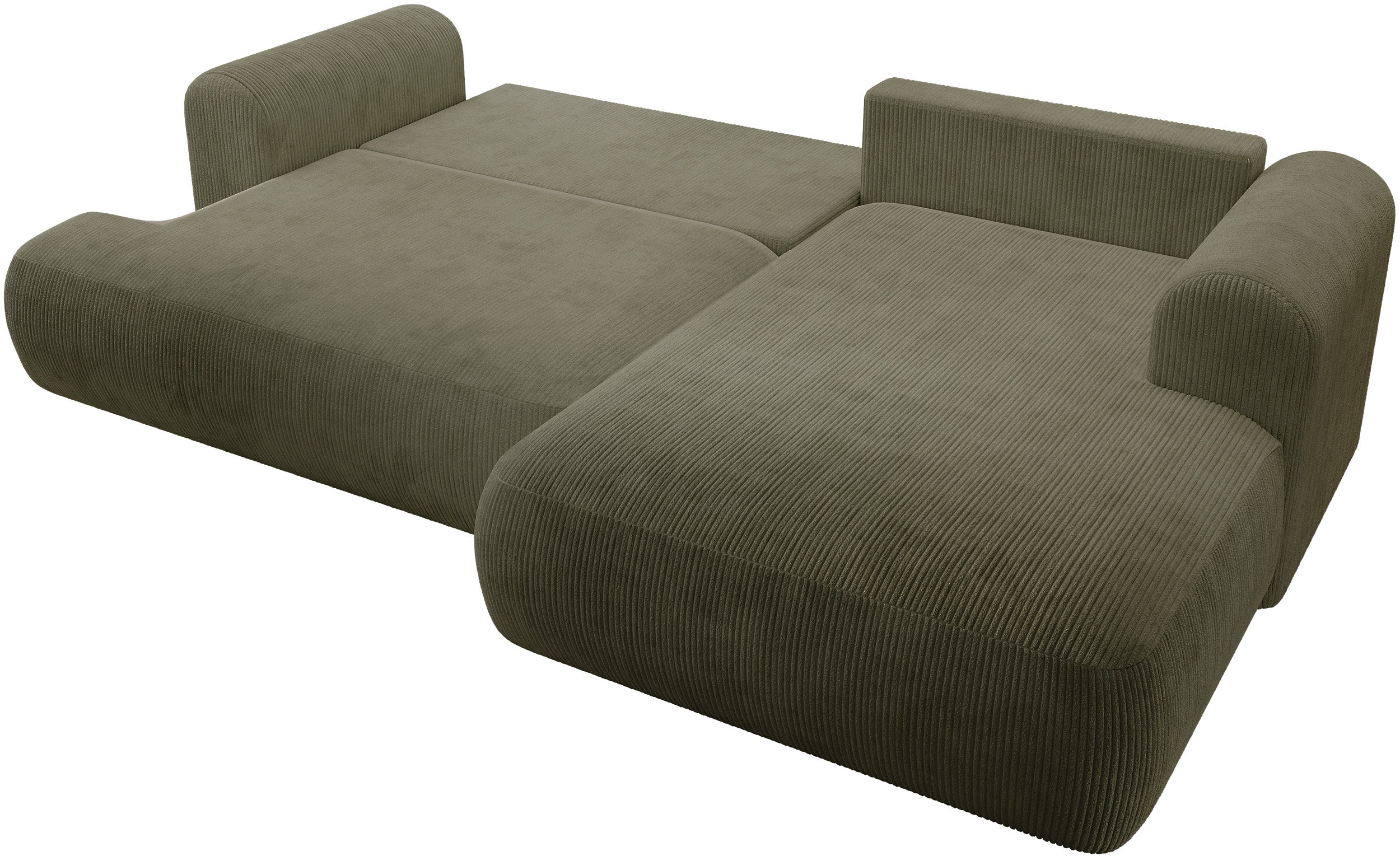 selsey-ovo-cord-ecksofa-mit-schlaffunktion-l-form-rechts-olivgr-ner-cord image 8