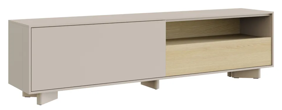 selsey-distria-tv-schrank-175-cm-kaschmir-vicenza-eiche-mit-schublade image 1