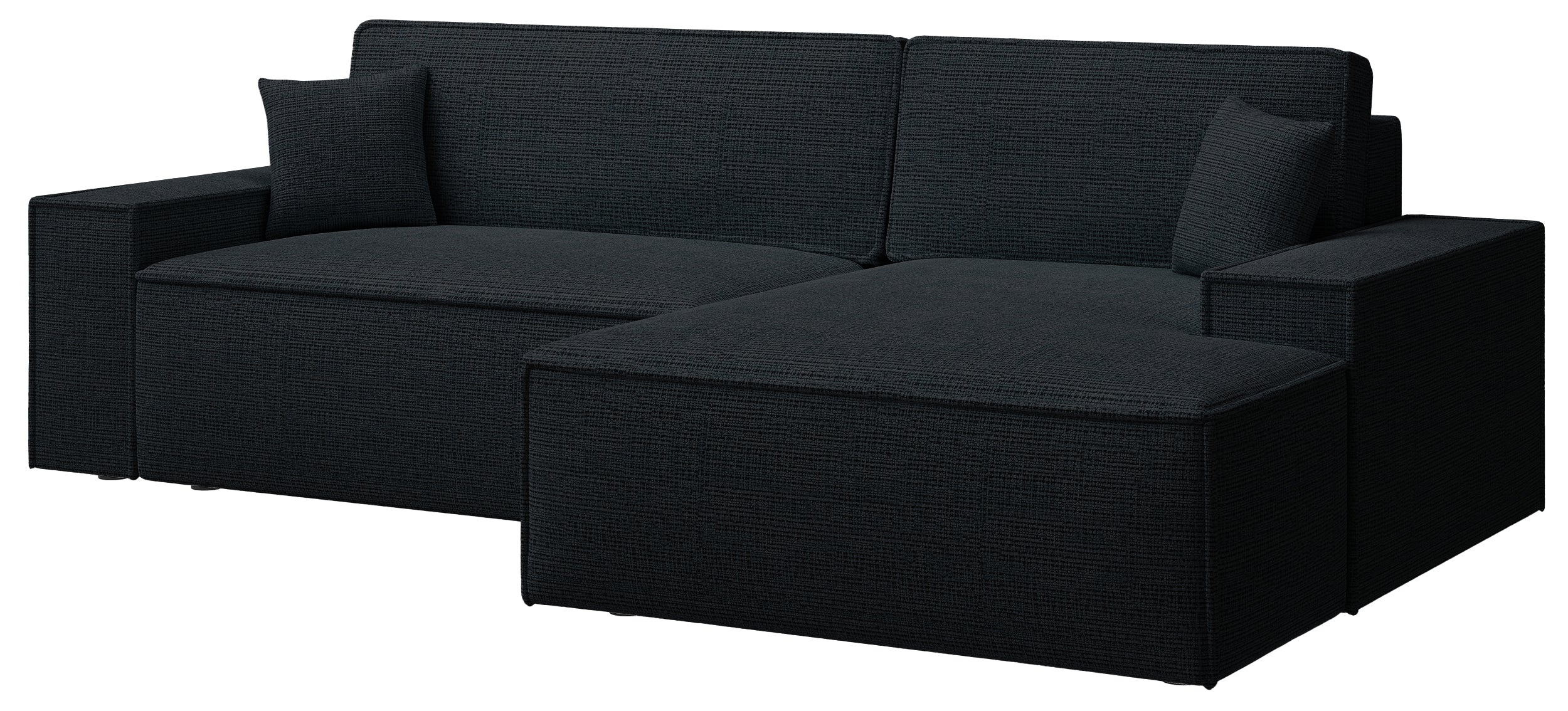 selsey-farese-new-ecksofa-mit-schlaffunktion-l-f-rmig-rechts-schwarz-samt-mit-st image 4