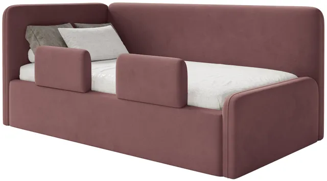 selsey-fanklo-jugendbett-120x200-cm-linksseitig-mit-stauraum-rosa-velours-wasser image 1