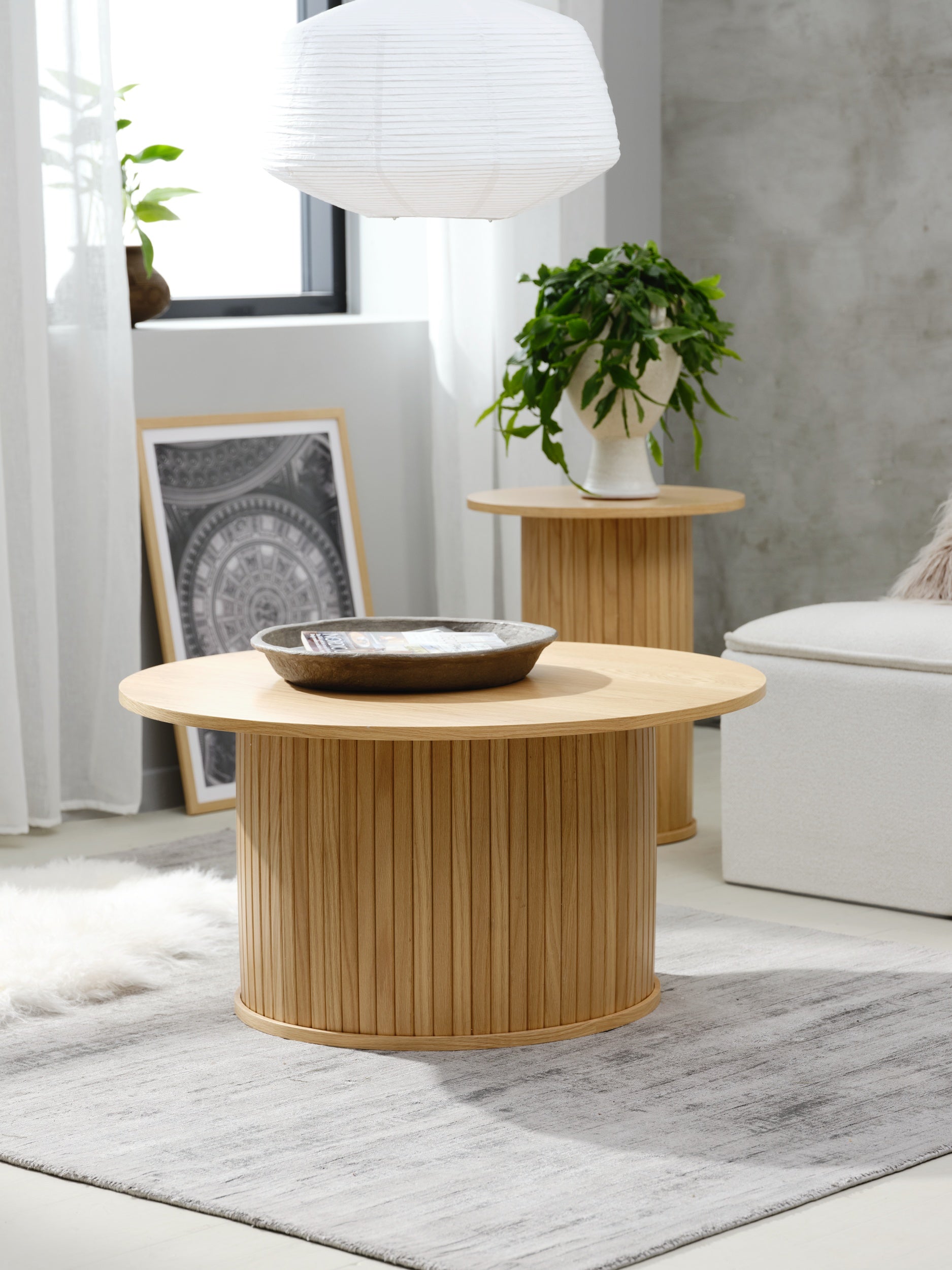 selsey-gativel-runder-holztisch-90-cm-eiche-lamellenbasis image 3