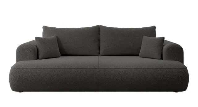 selsey-ovo-schlafsofa-3-sitzer-dunkelgrau-boucl-mit-stauraum image 1
