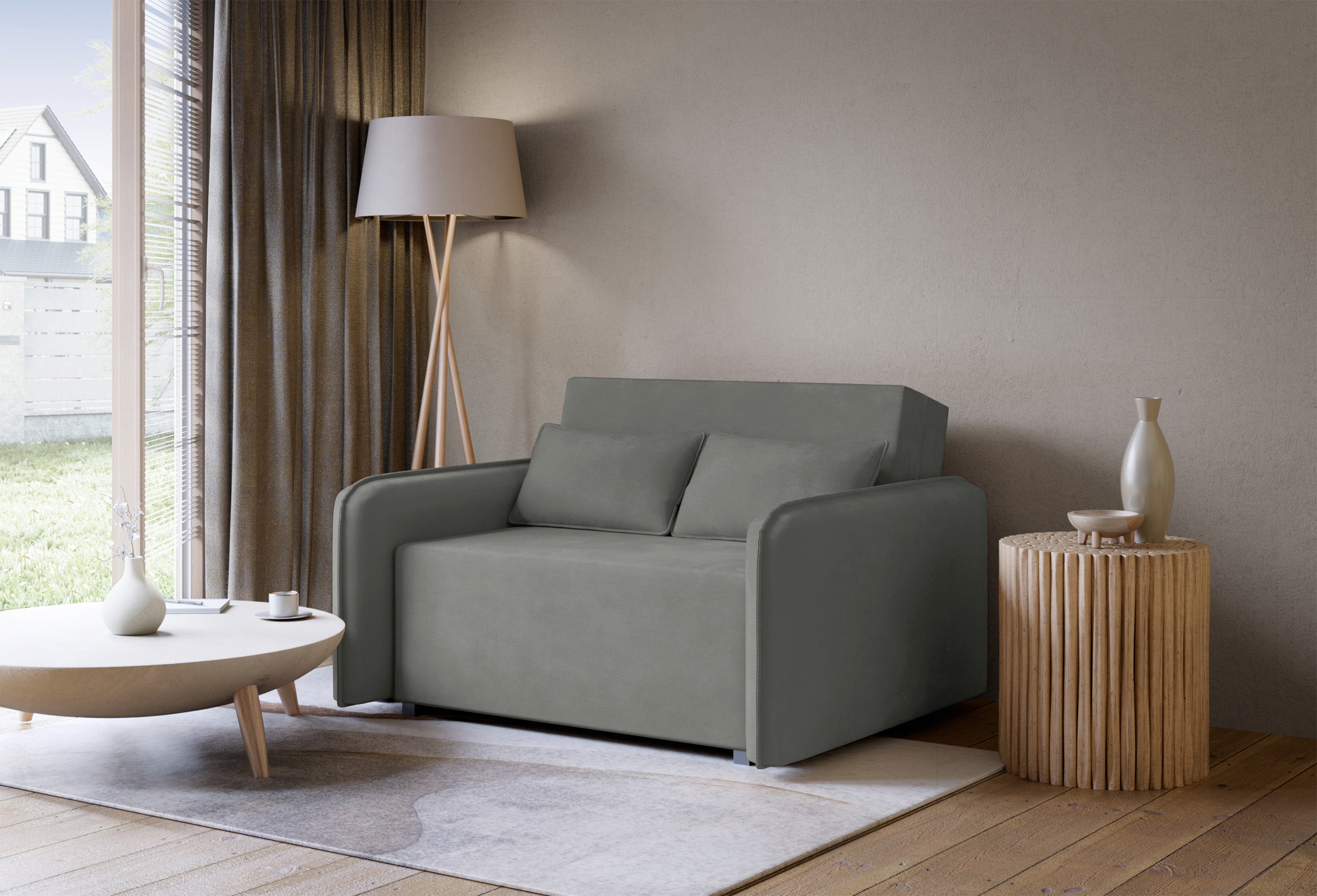 selsey-duelia-zweisitziges-schlafsofa-mit-stauraum-dunkelgrauer-hydrophober-chen image 2