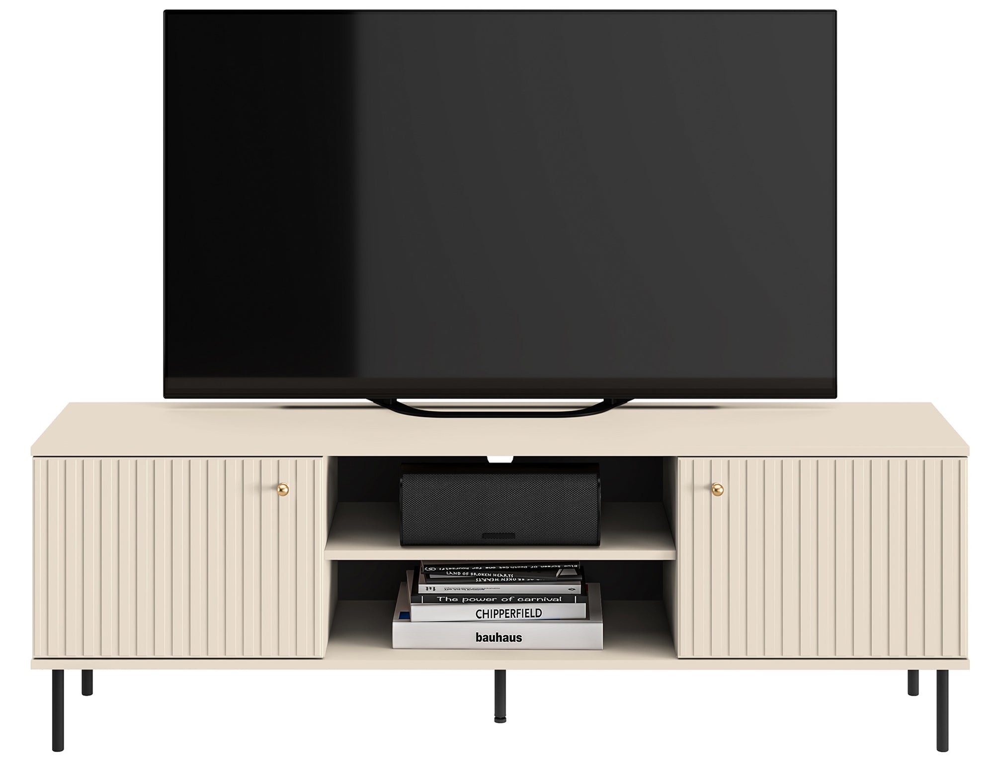 selsey-caletto-tv-schrank-160-cm-beige-mit-lamellen image 4
