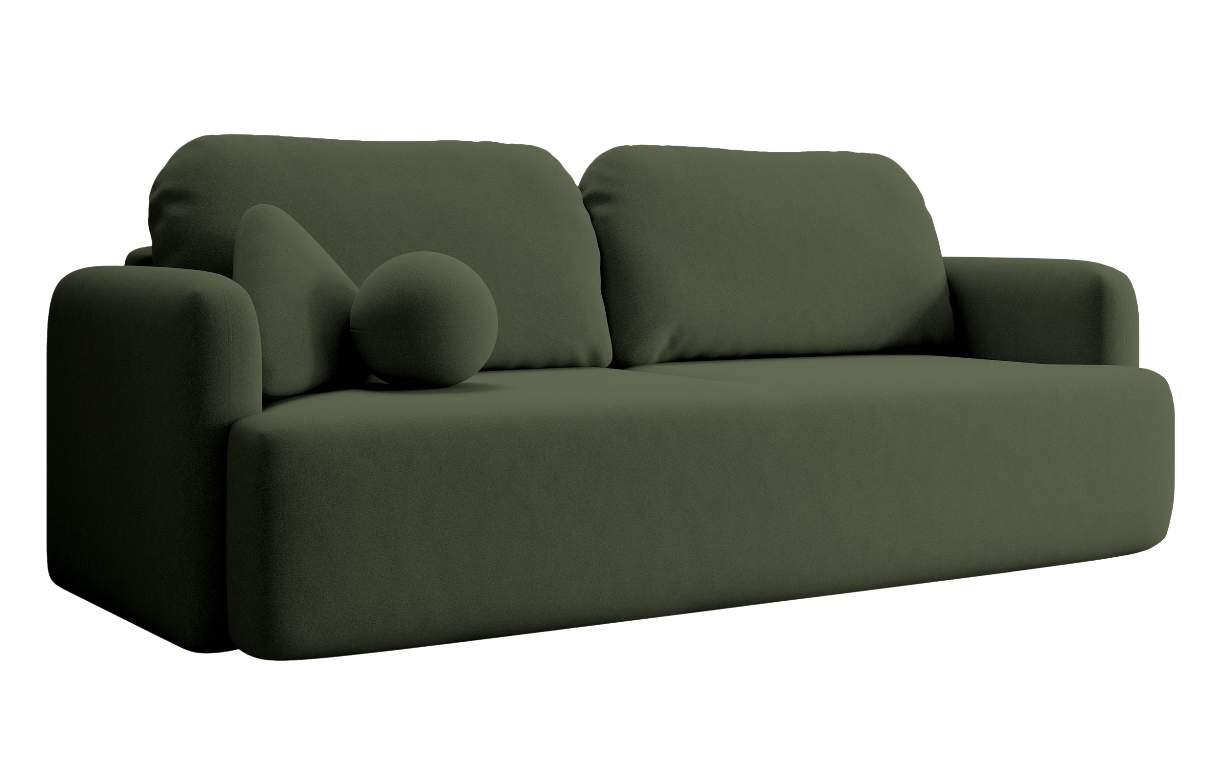 selsey-lambina-drei-sitzer-schlafsofa-mit-stauraum-olivgr-ner-samt image 4