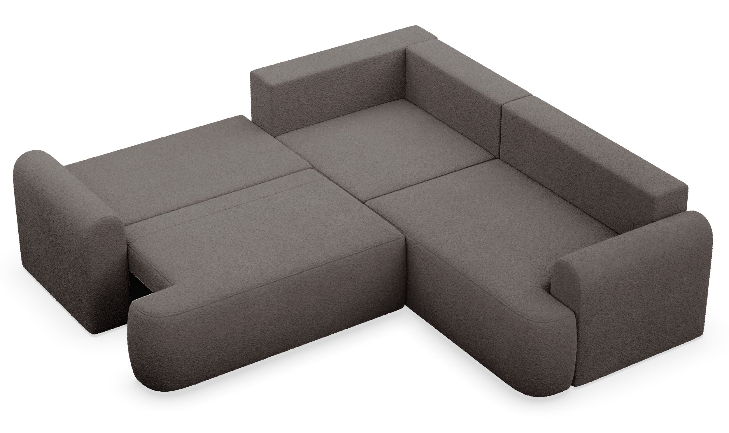 selsey-kaveo-ecksofa-l-form-mit-schlaffunktion-brauner-pl-sch-universell image 3